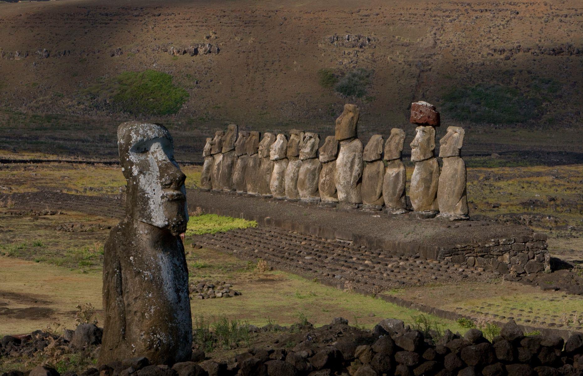 Easter Island is threatened by rising sea levels