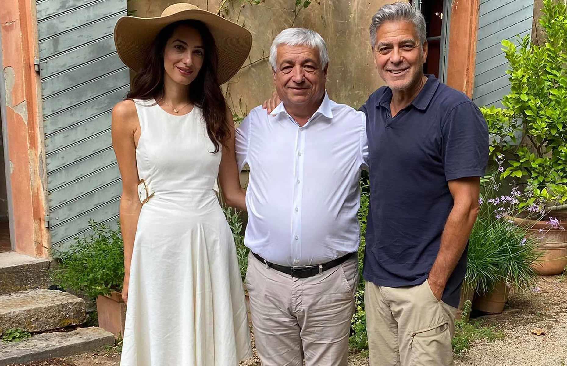 George and Amal Clooney's French château in Provençe
