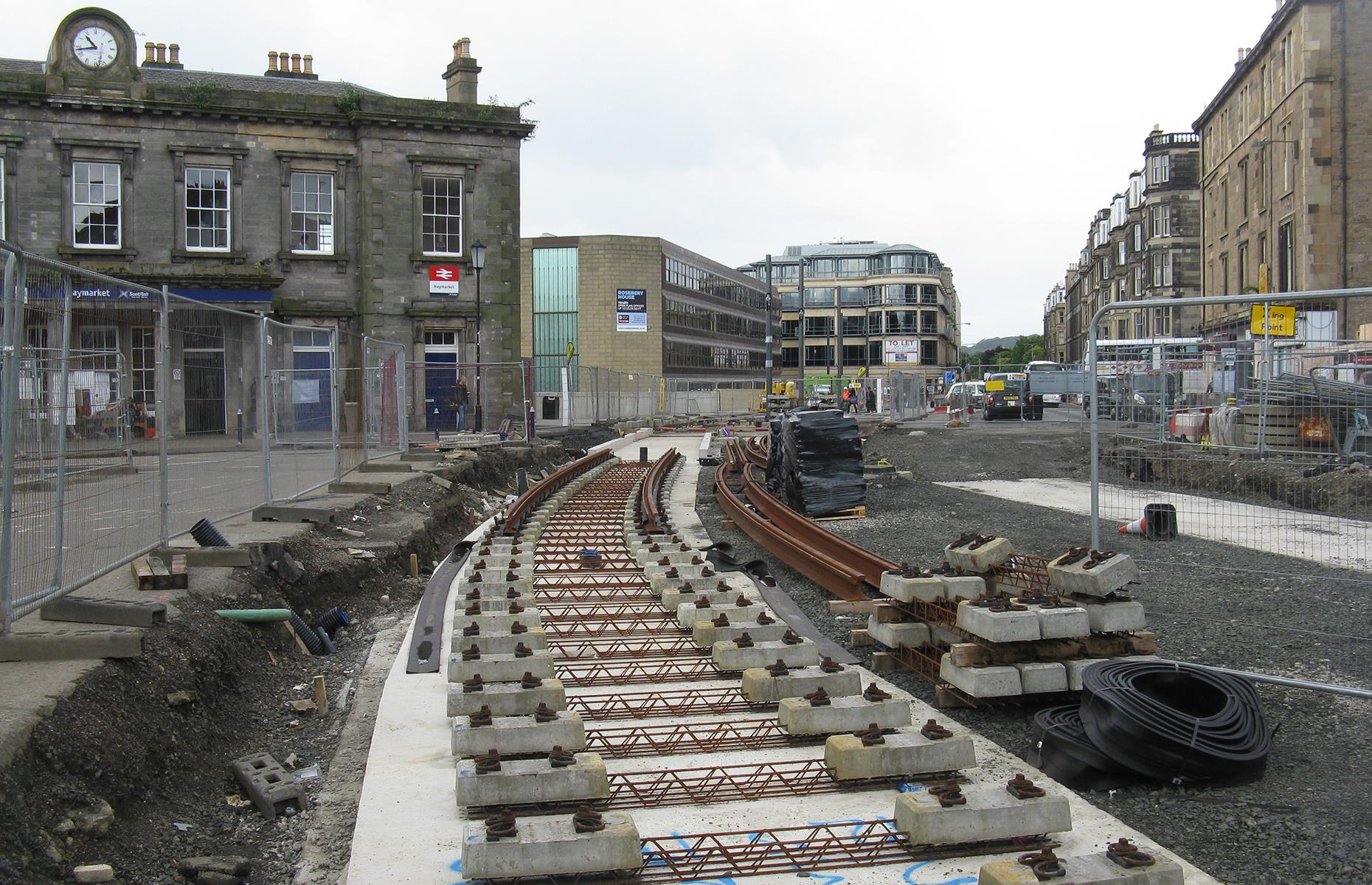 Edinburgh tram system, 2014