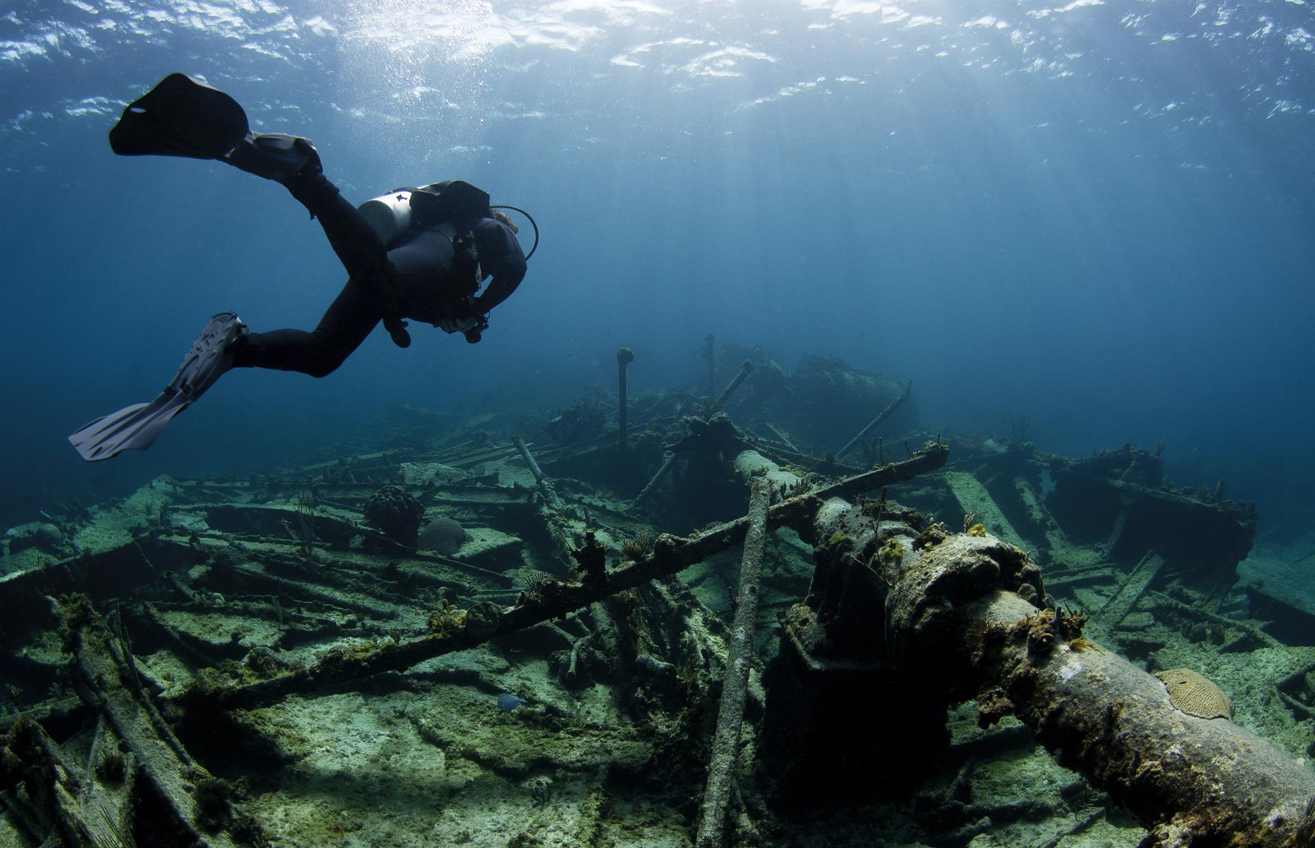 Delaware: sunken treasures from a shipwreck