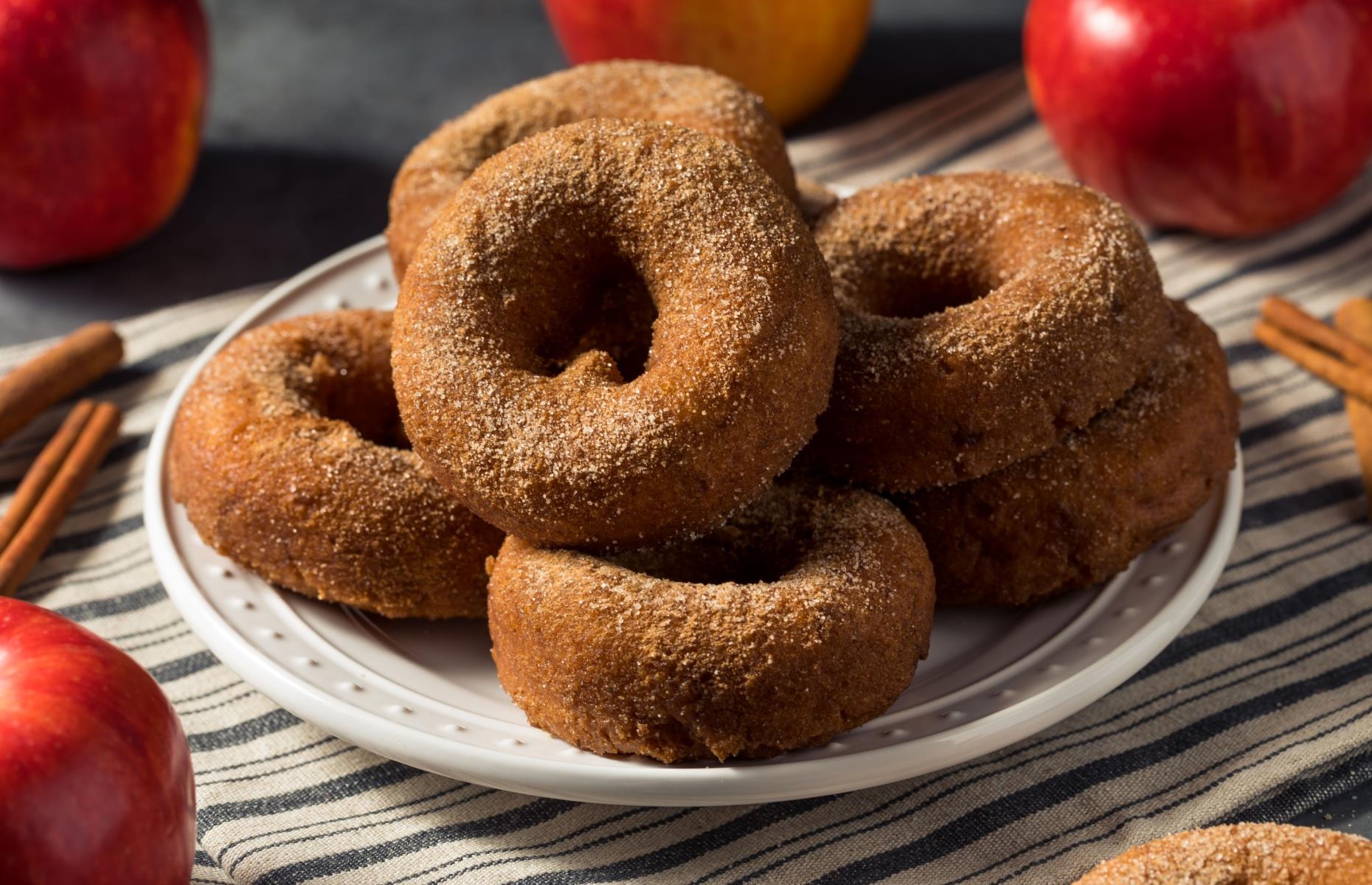 New Hampshire: apple cider donut