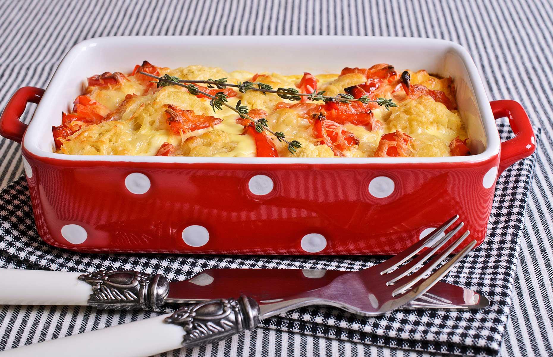 Ceramic baking dishes