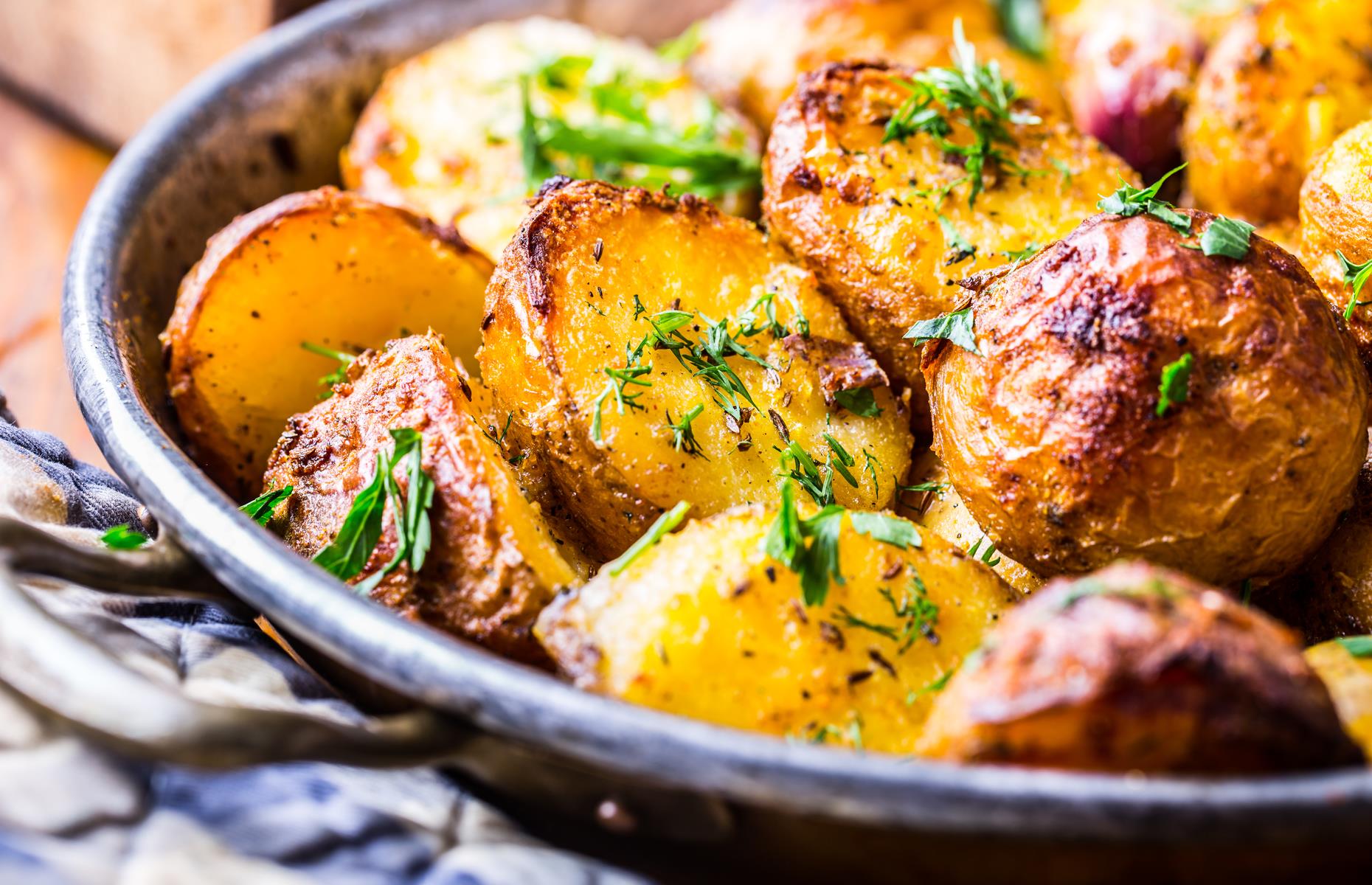 10. Get perfectly crispy roast potatoes