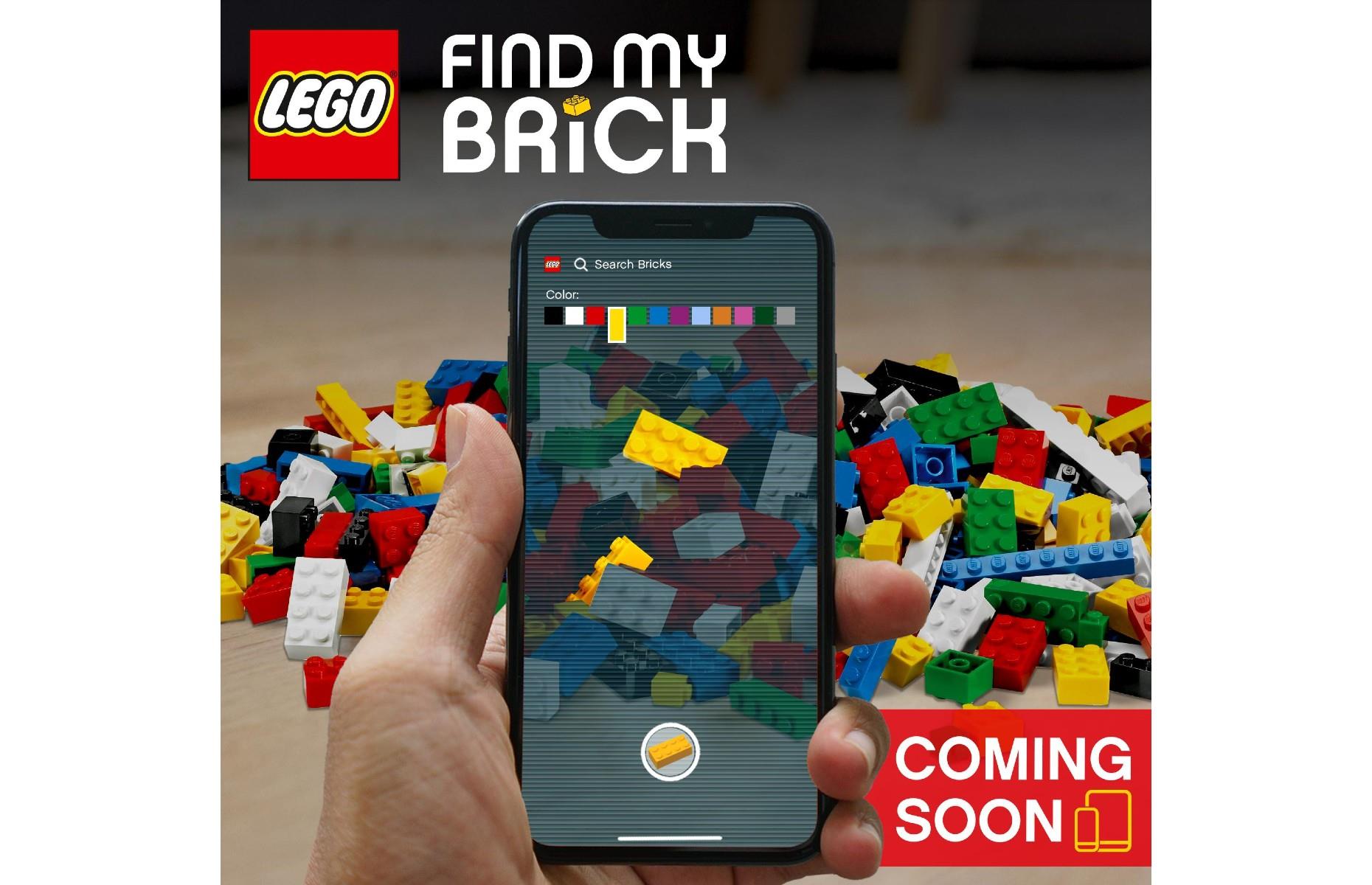 Lego launches brick-finding feature