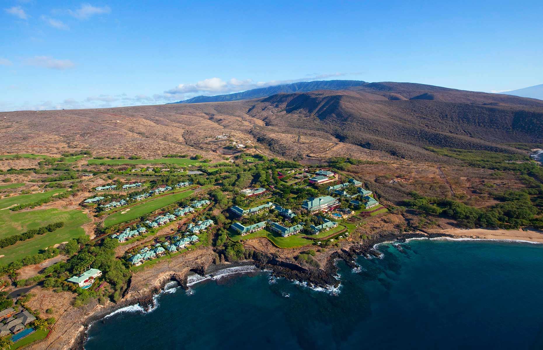Larry Ellison's Lanai Island in Hawaii, USA