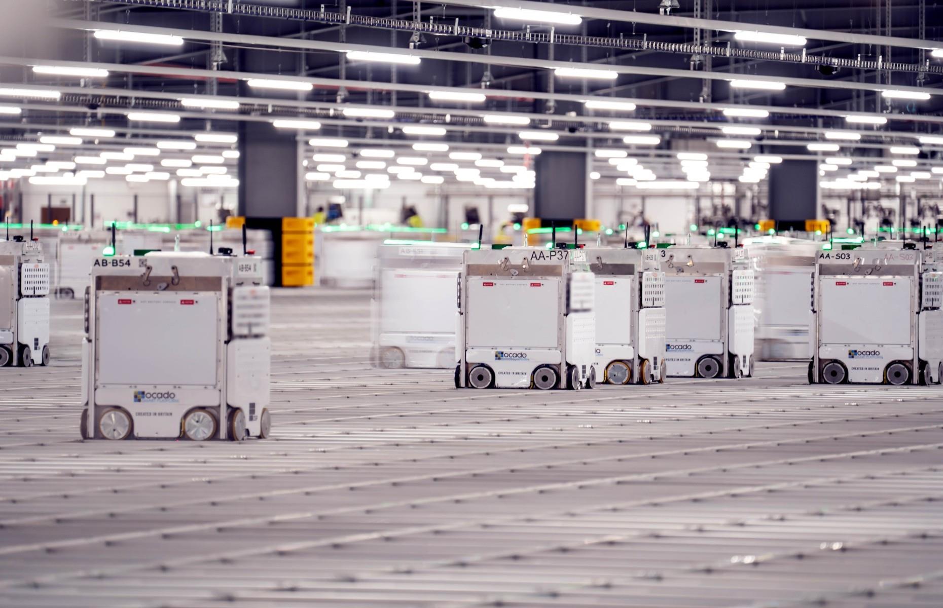 Robots packing your groceries