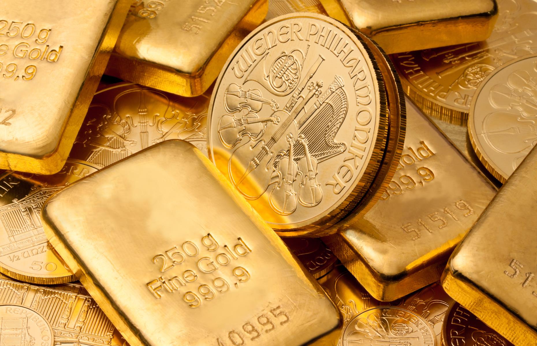 Gold bars found by the builders