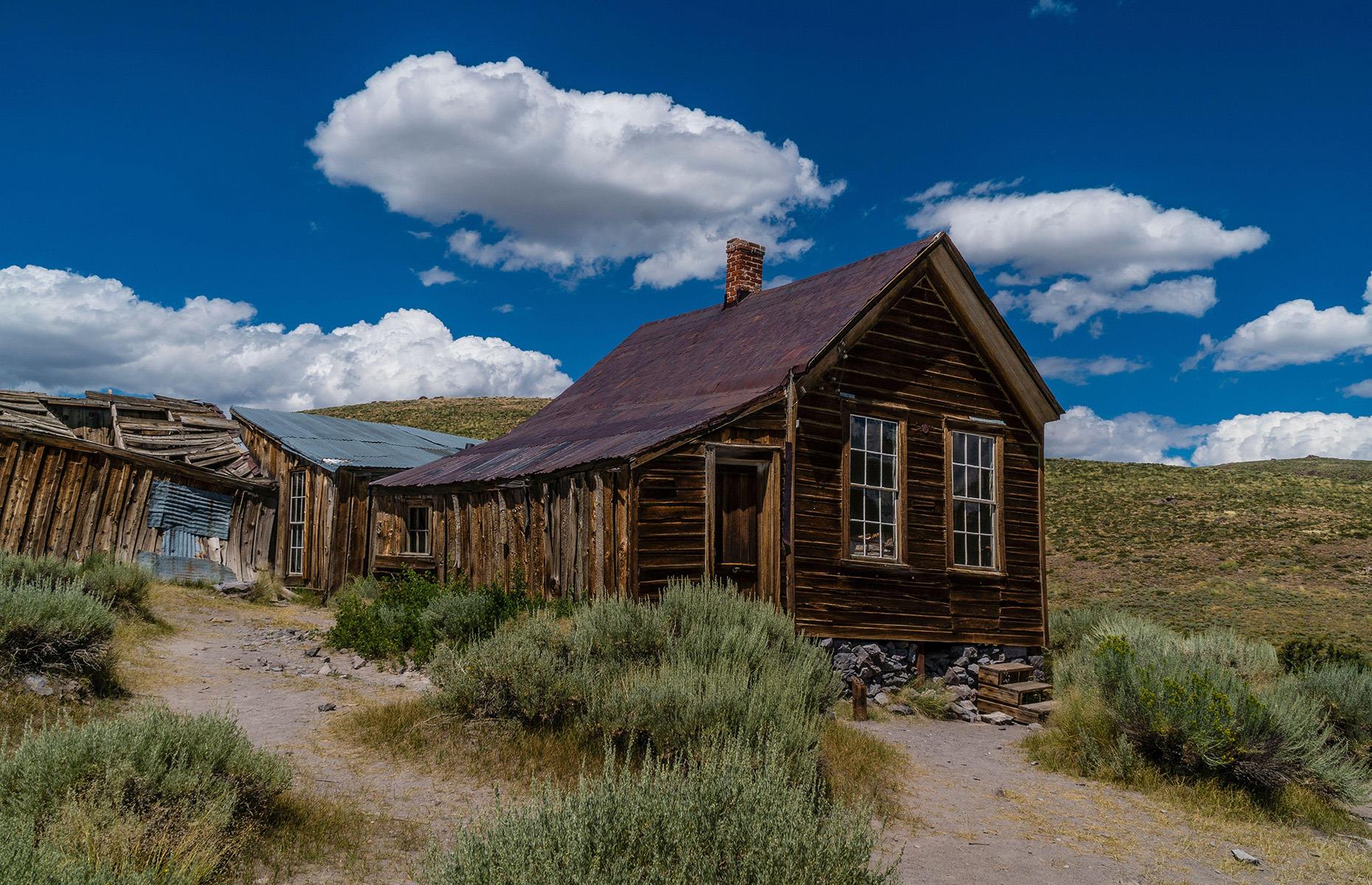 You can still see houses that belonged to Bodie’s most important residents