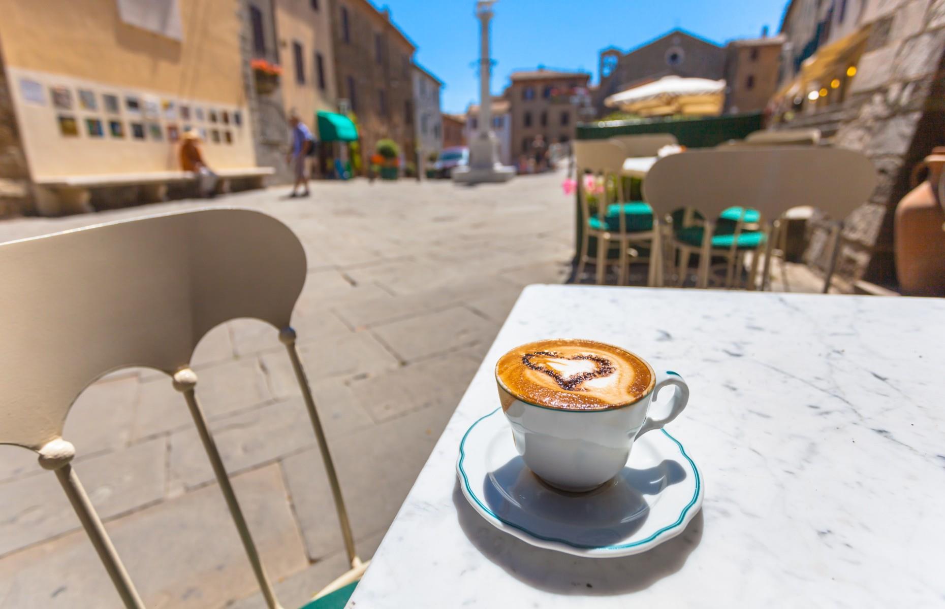 Cappuccino gibt es in Italien nur zum Frühstück