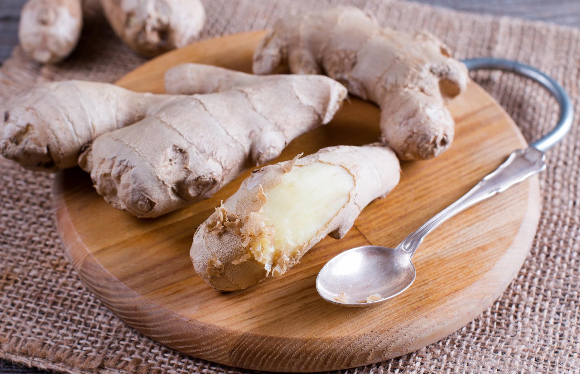 32. You need a knife to peel ginger