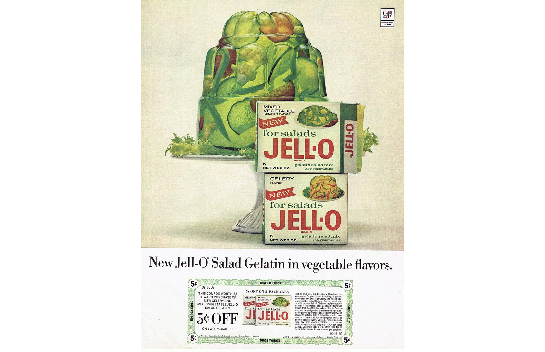 1960s: Jell-O Salad Gelatin