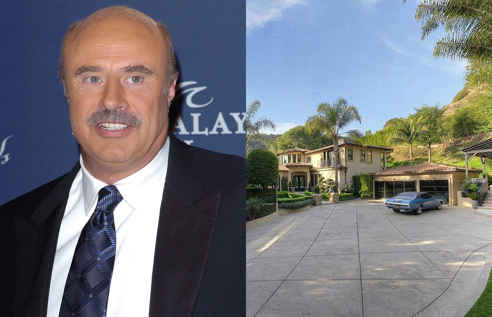 February: Dr. Phil's wacky Beverly Hills house