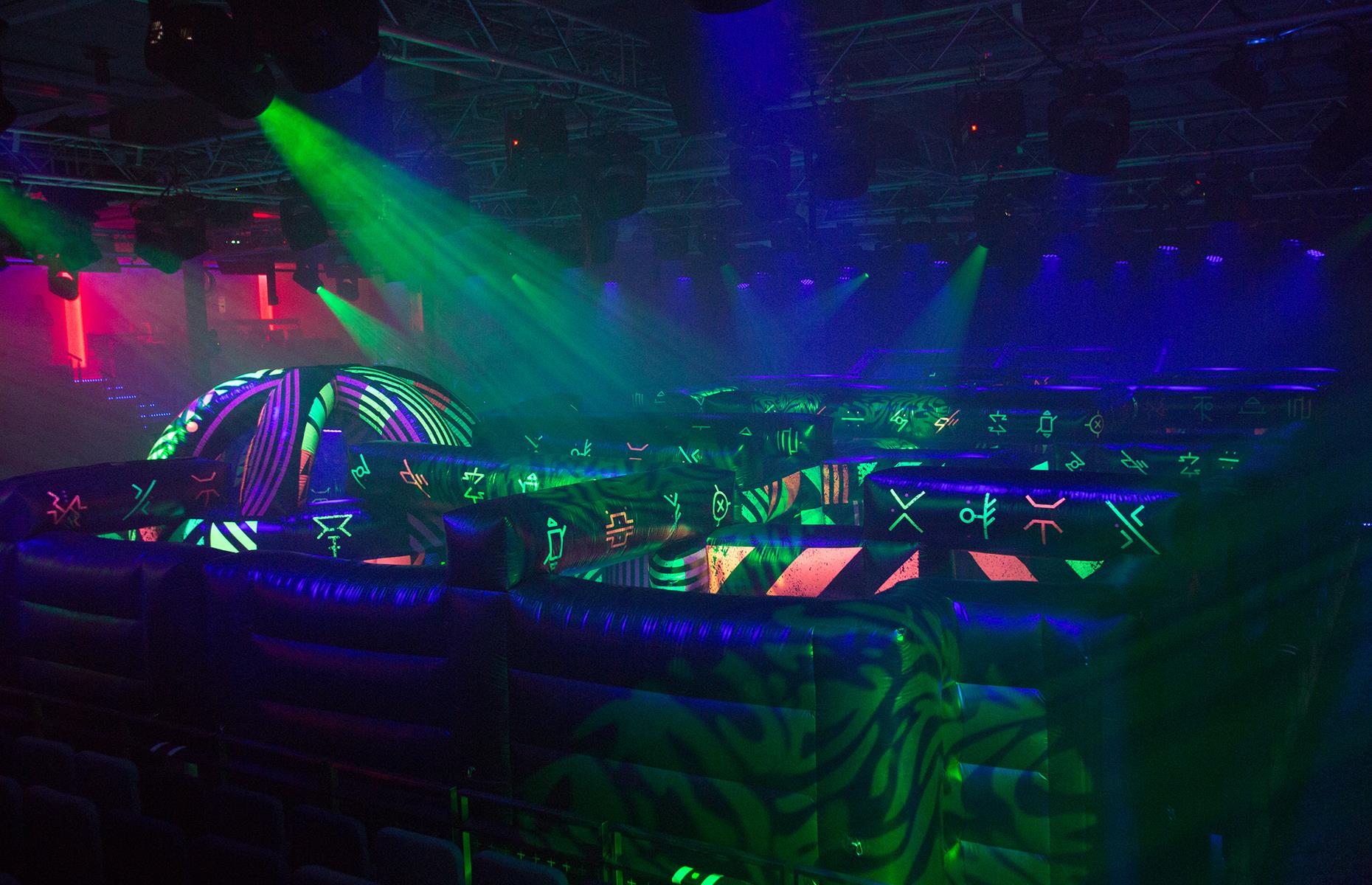 Enjoy a game of laser tag
