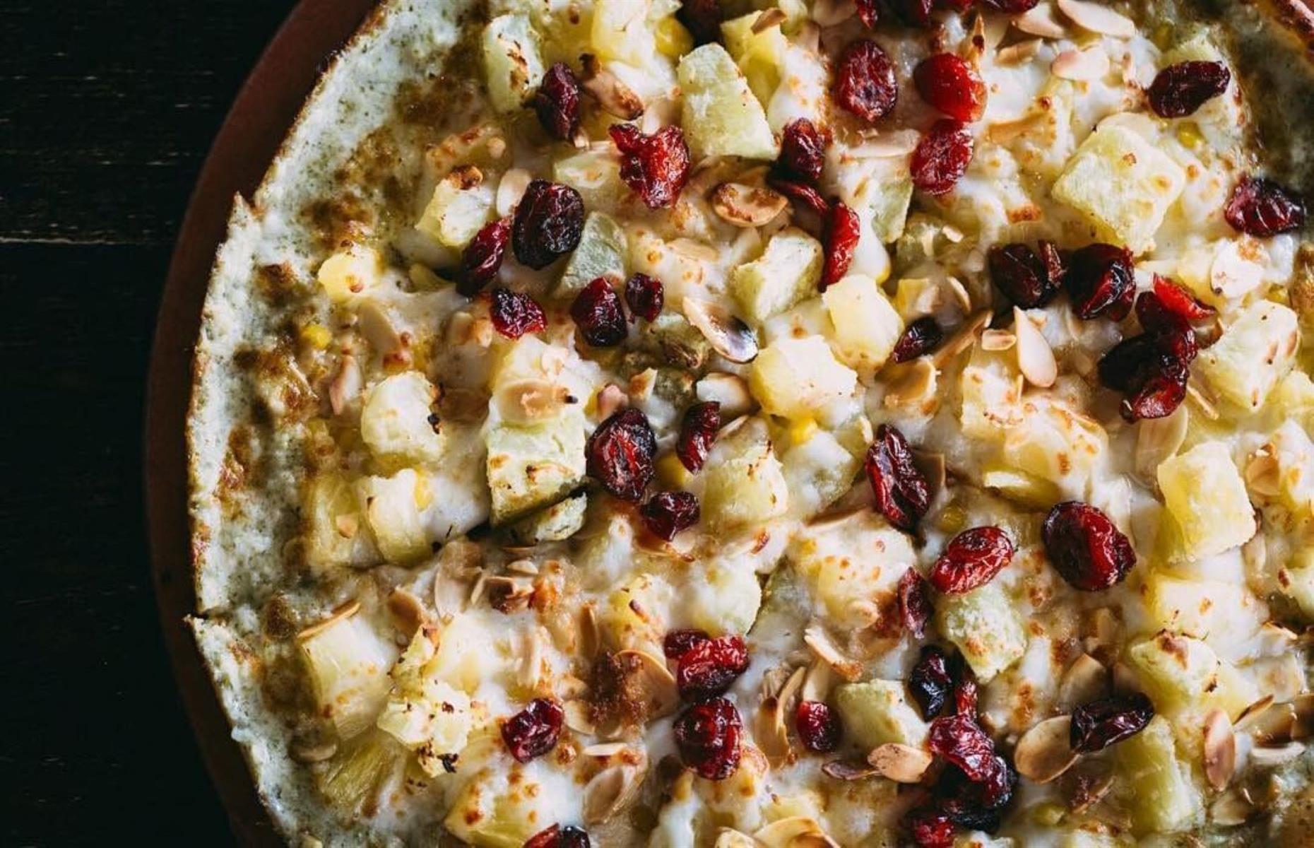 11. Pineapple and sweet potato, Koreatown Pizza Company, Los Angeles and Buena Park, California, USA