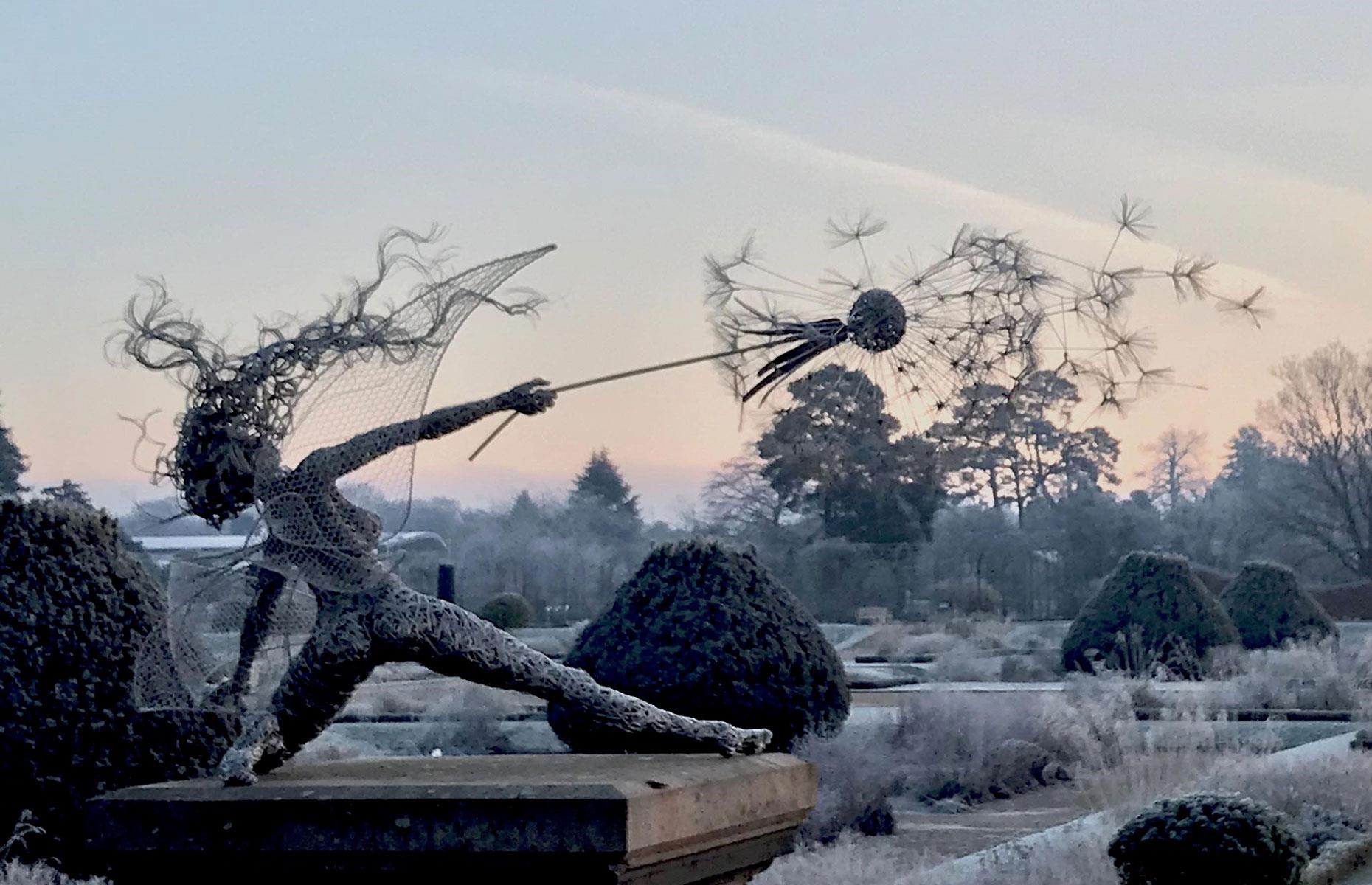 Christmas at Trentham Gardens, near Stoke-on-Trent, Staffordshire