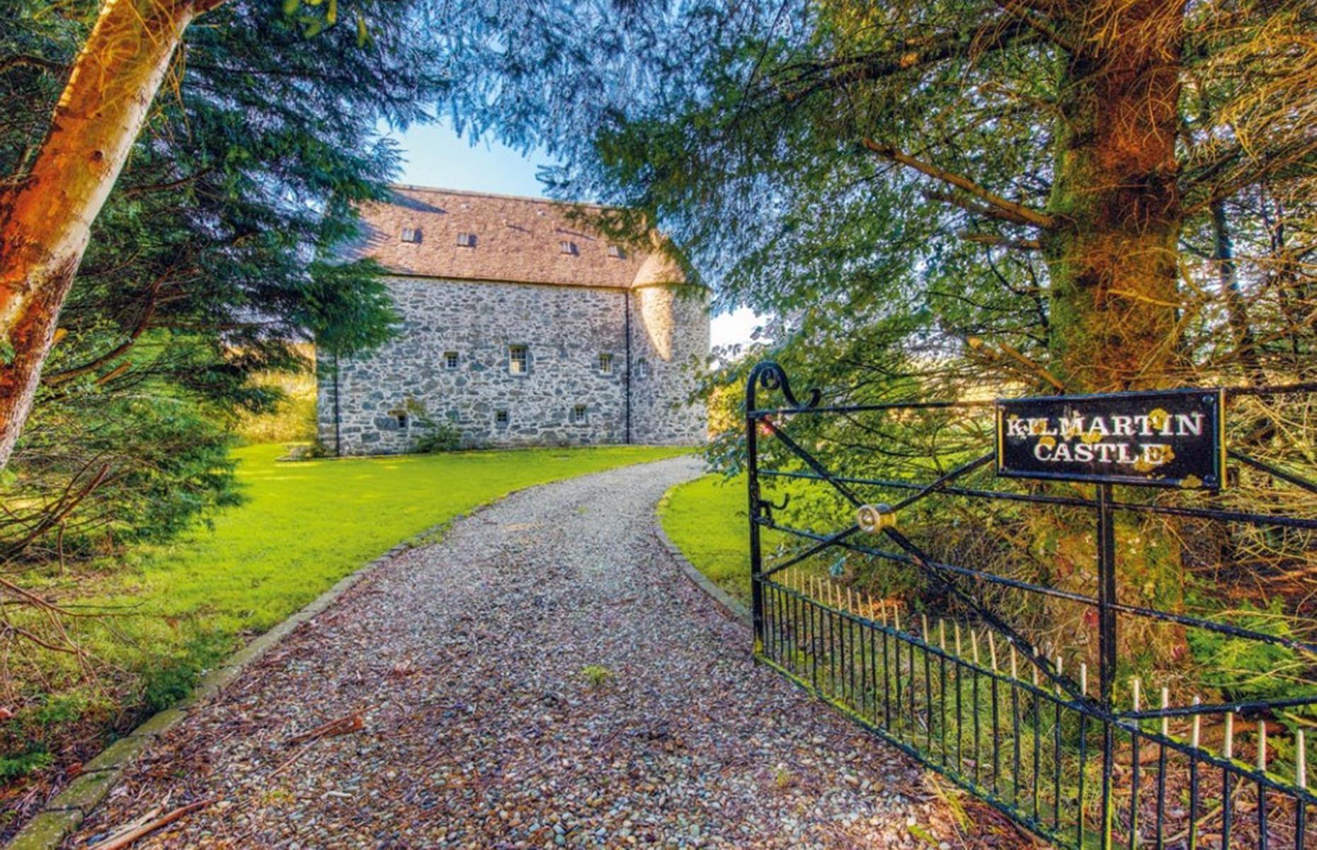 Kilmartin Castle: Vorher