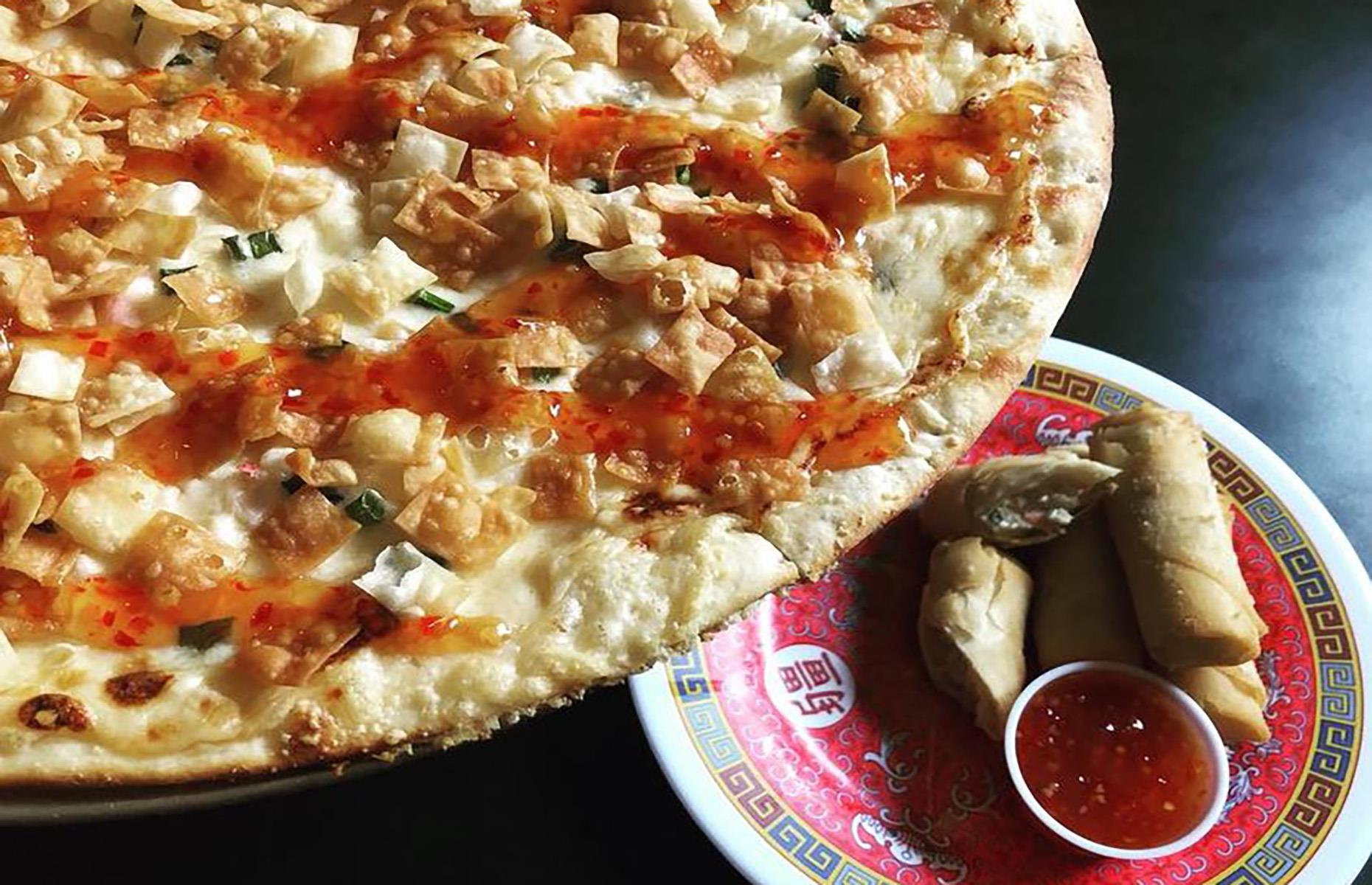 12. Crab Rangoon, Fong's Pizza, Des Moines, Iowa, USA