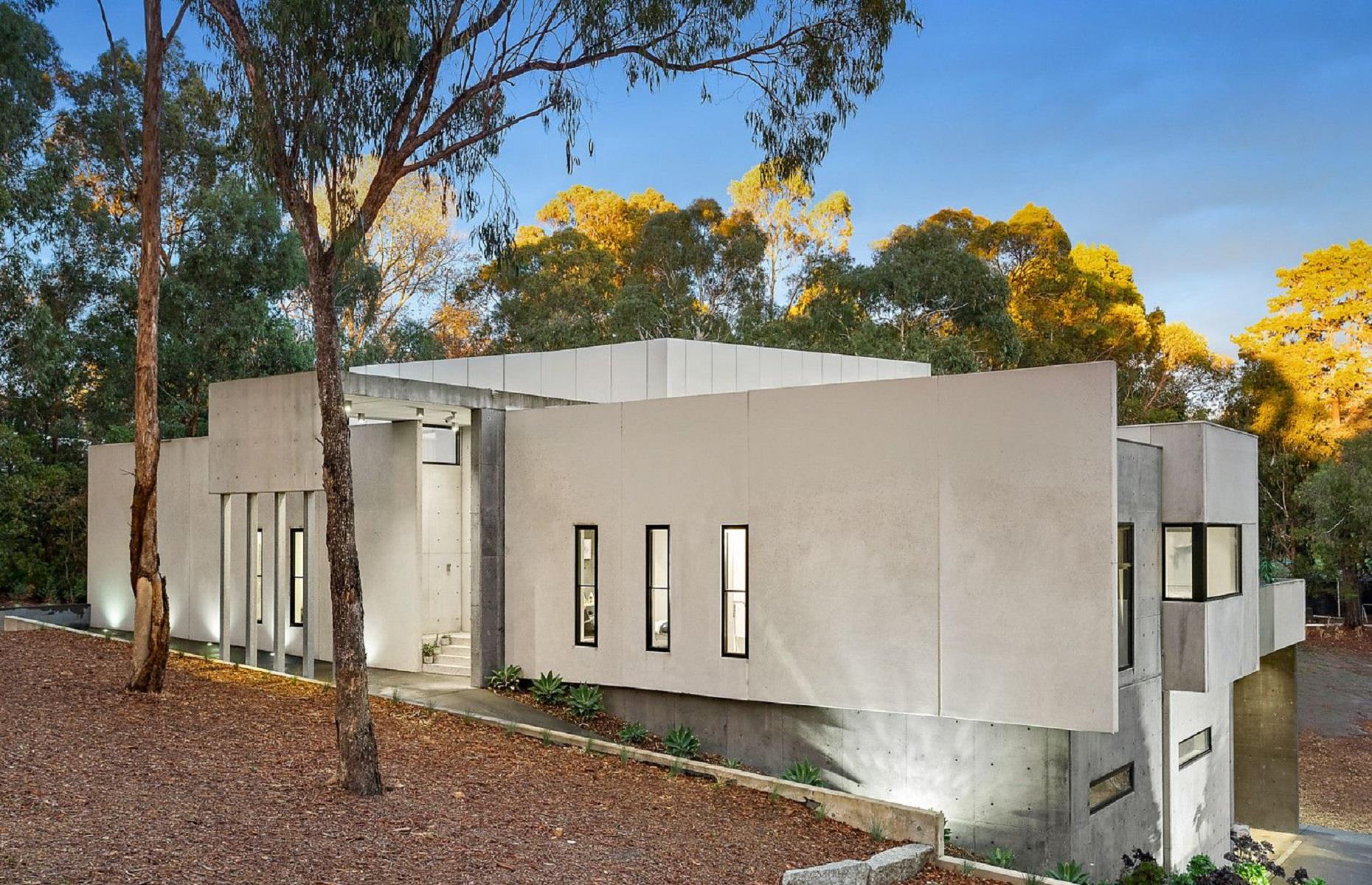 Concrete mansion, Victoria, Australia