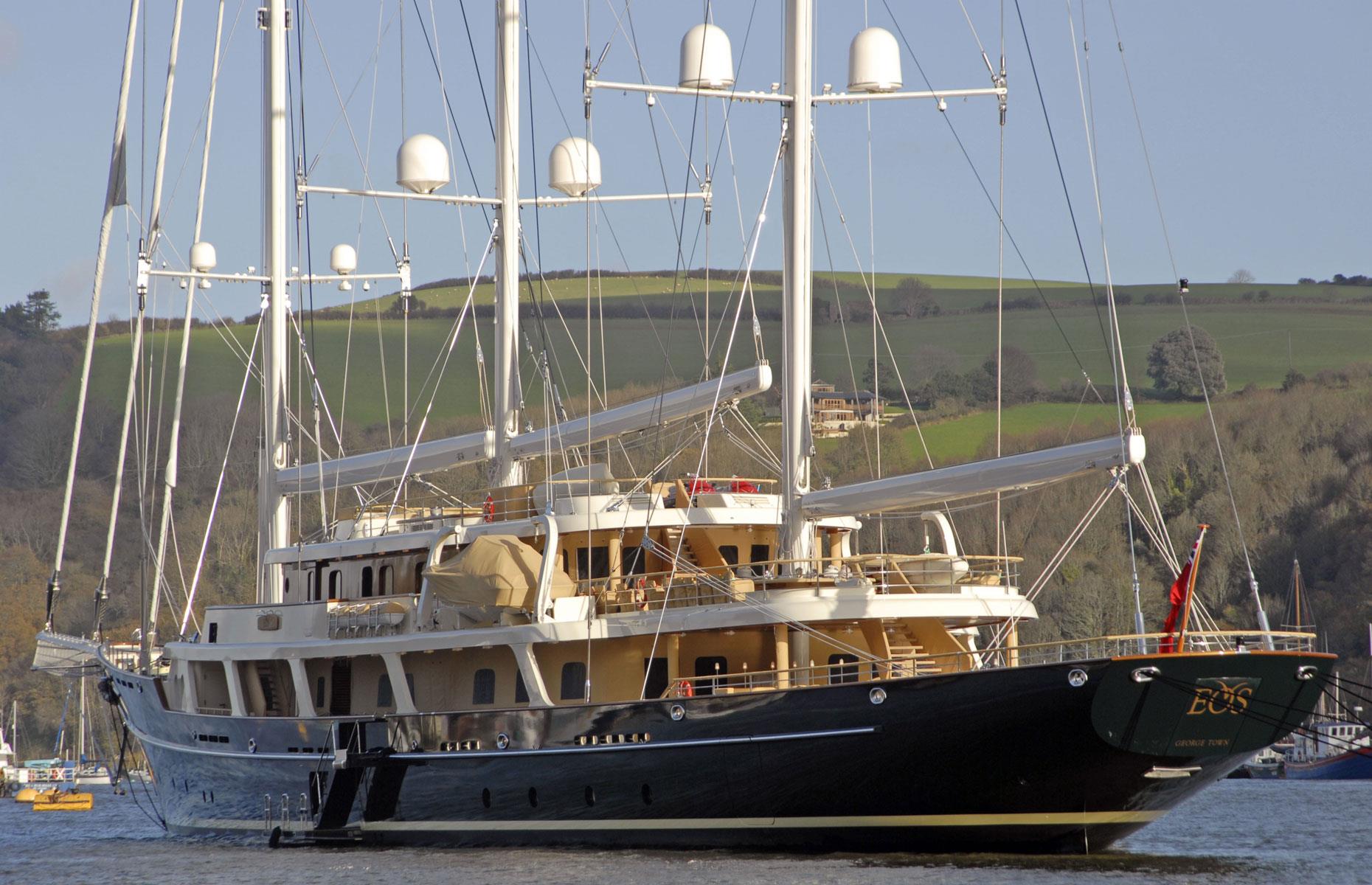 Diane von Fürstenberg's Eos superyacht: $70 million (£57m)