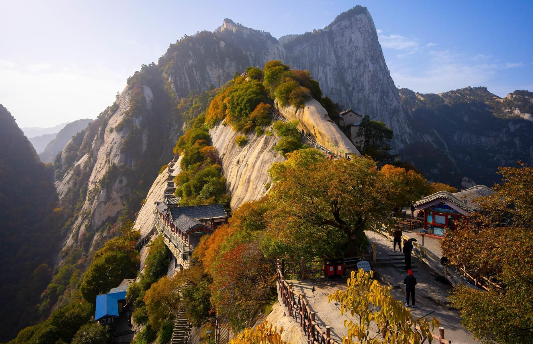 7. Huashan Teahouse, Mount Hua, China