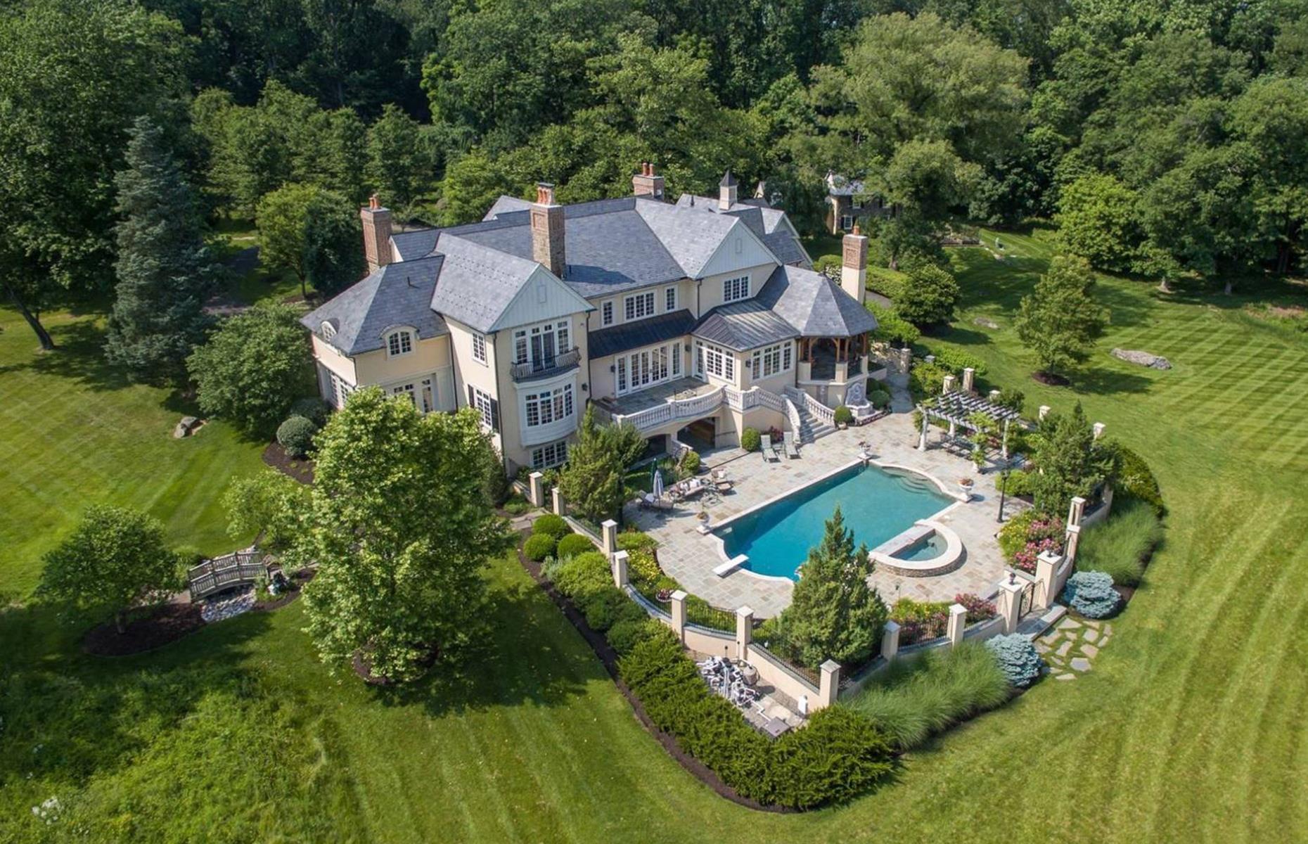 Pennsylvania: Decadent farmhouse, New Hope, $6.5 million (£5m): The most incredible homes for sale in every US state