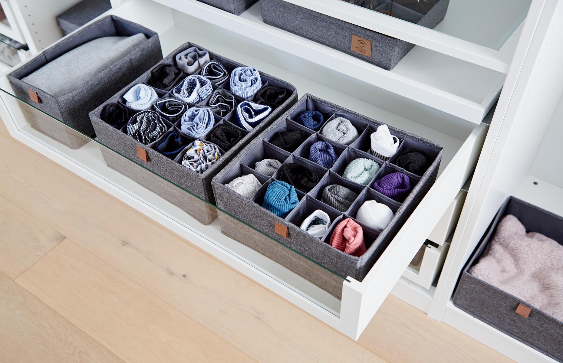 Turn to drawer organisers