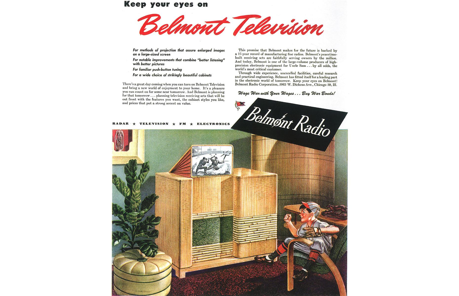 1945: Belmont televisions