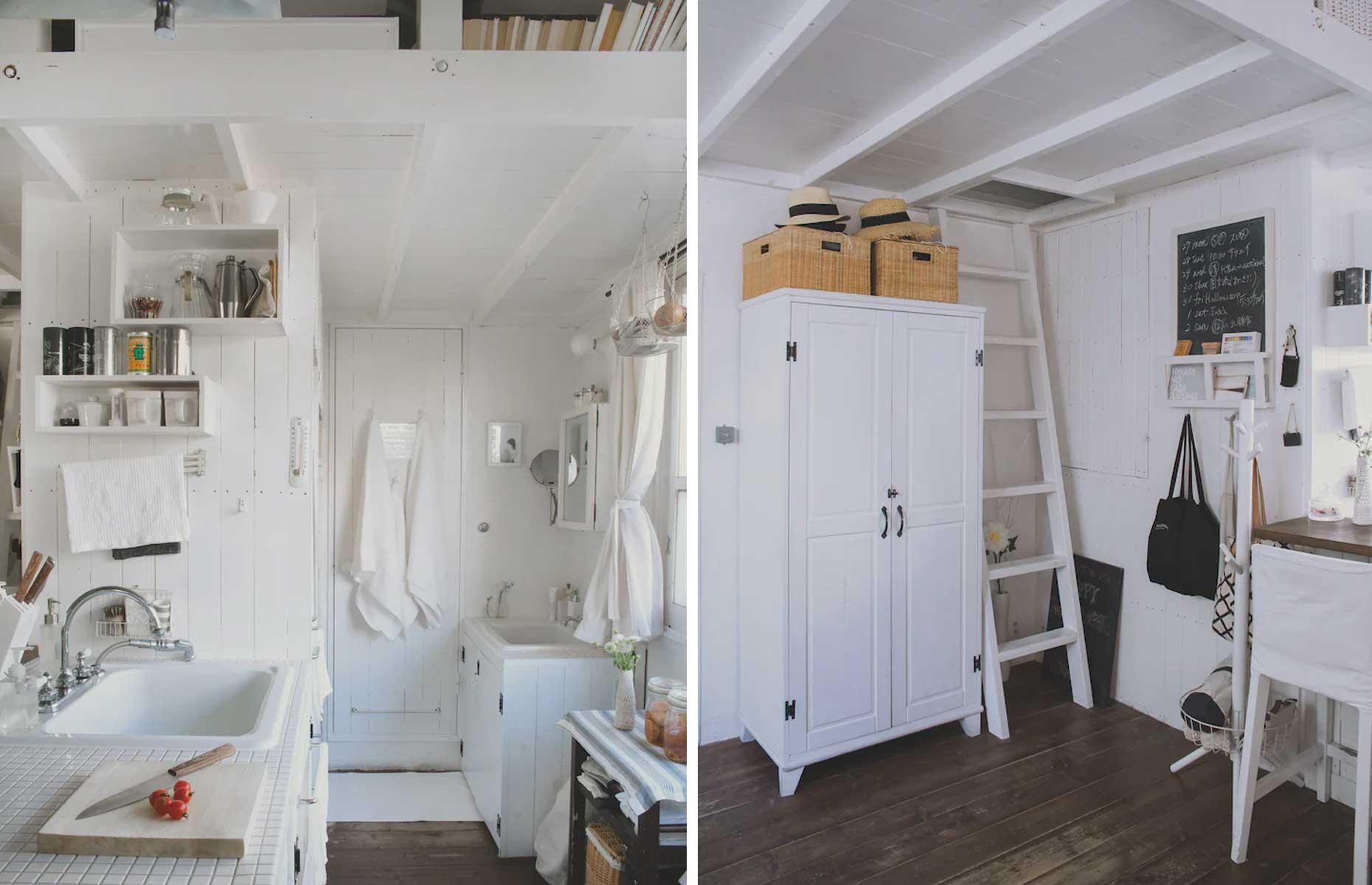 Tiny home kitchen