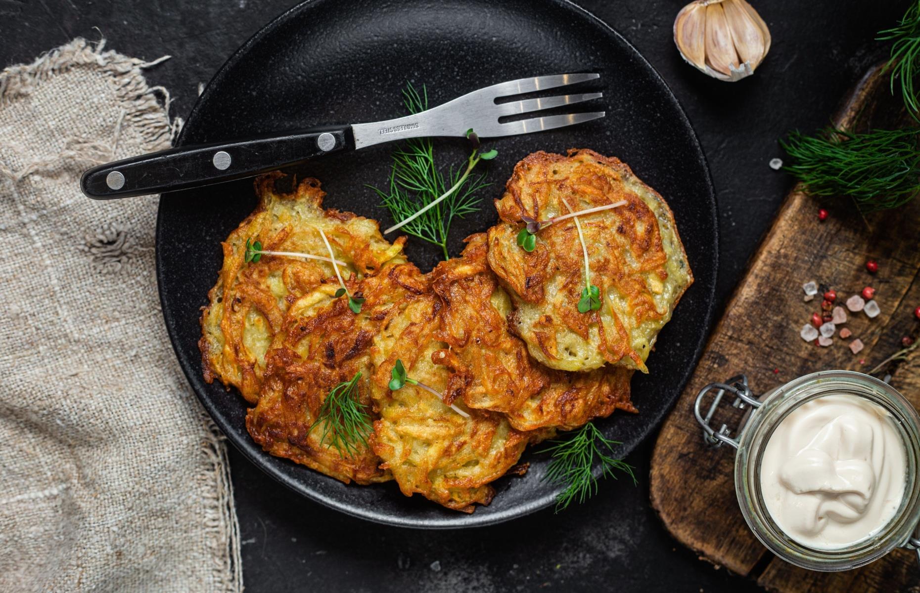 Wisconsin: potato pancakes