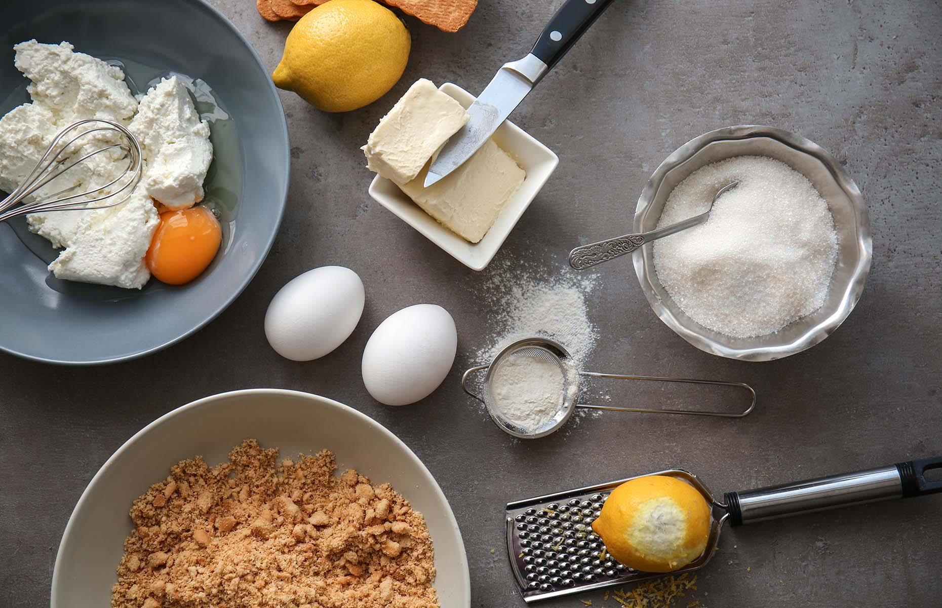 Get ingredients up to room temperature