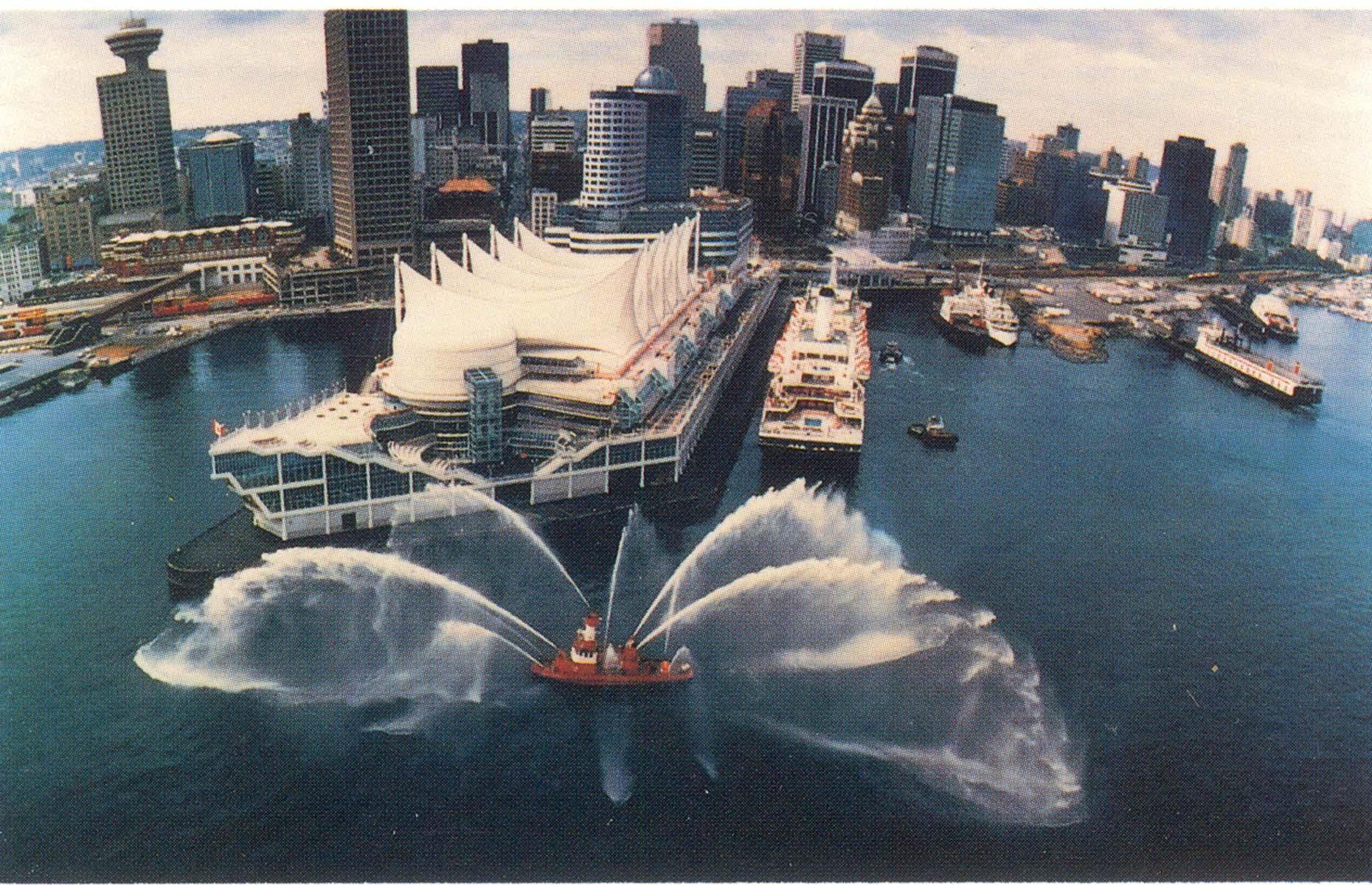1986: Canada Place, Vancouver, British Columbia, Canada