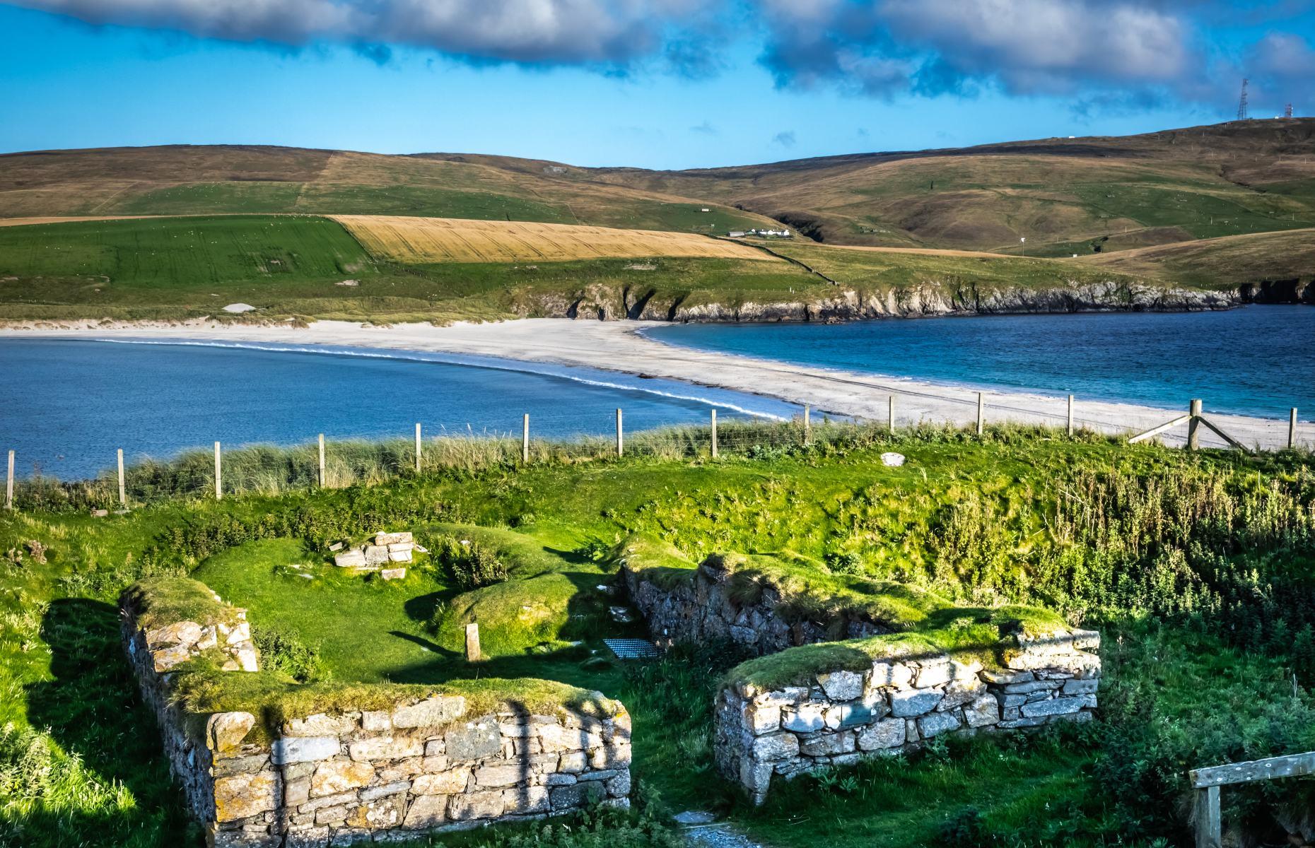 St Ninian's Isle, Shetland Islands, Scotland, UK
