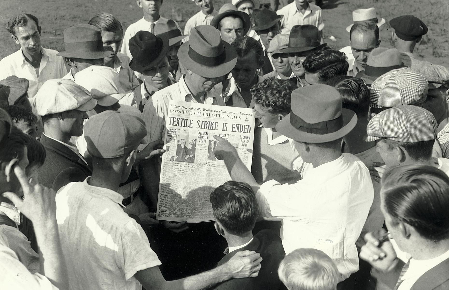 The Textile Workers Strike of 1934: 400,000+ workers