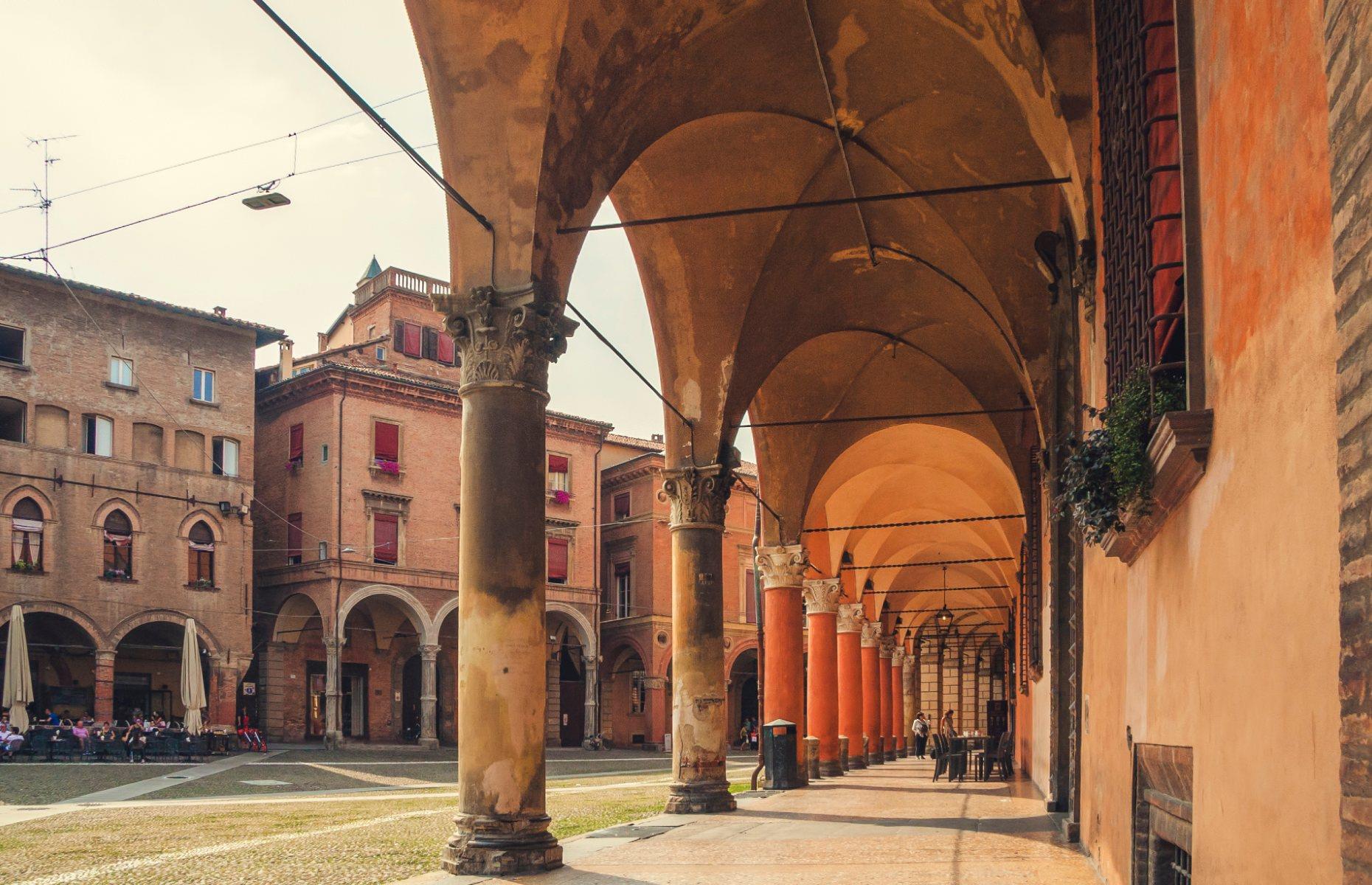 The Porticoes of Bologna, Italy