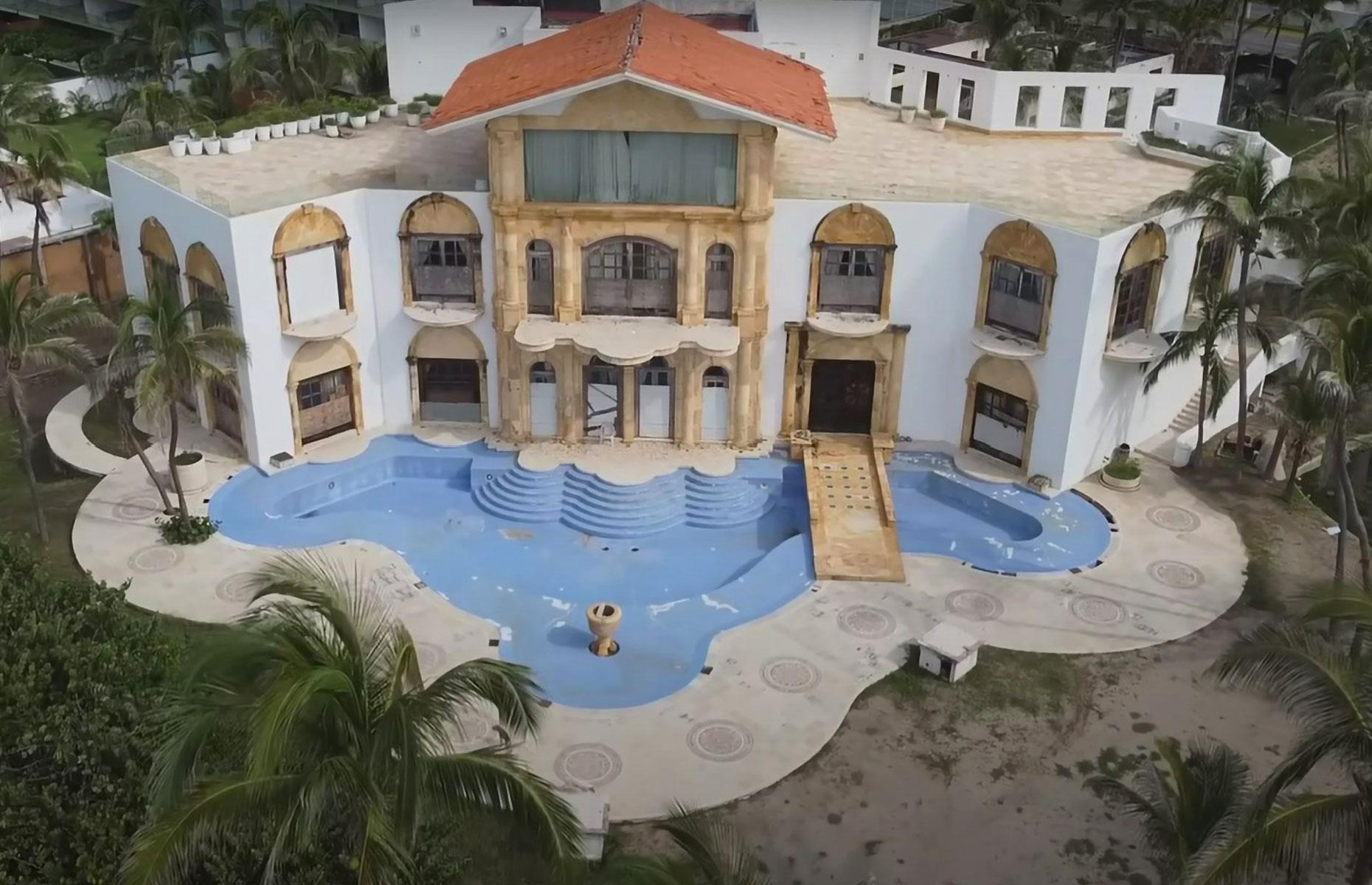 Luis Miguel's abandoned Acapulco mega-mansion, Guerrero, Mexico