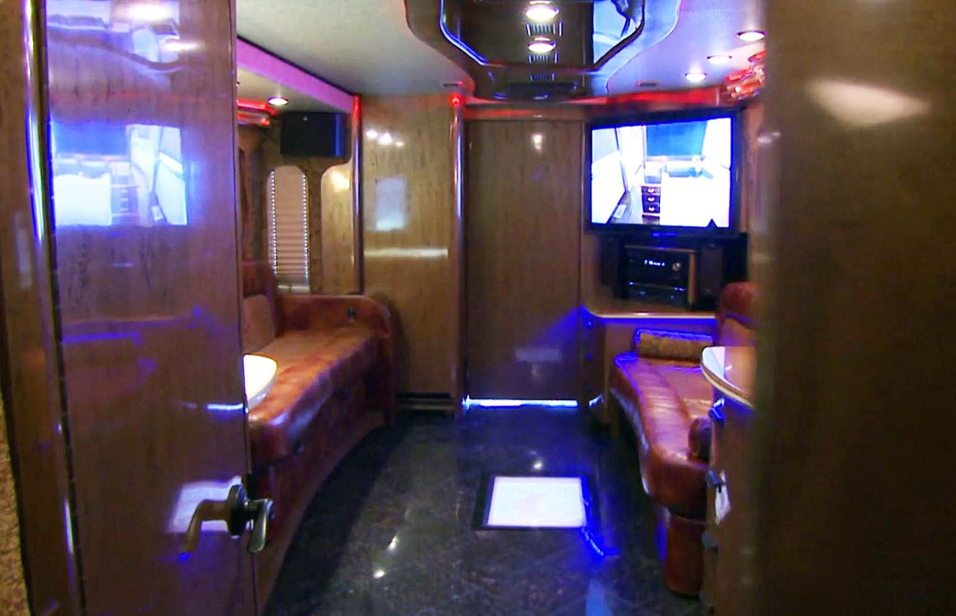 Timbaland's mobile music studio