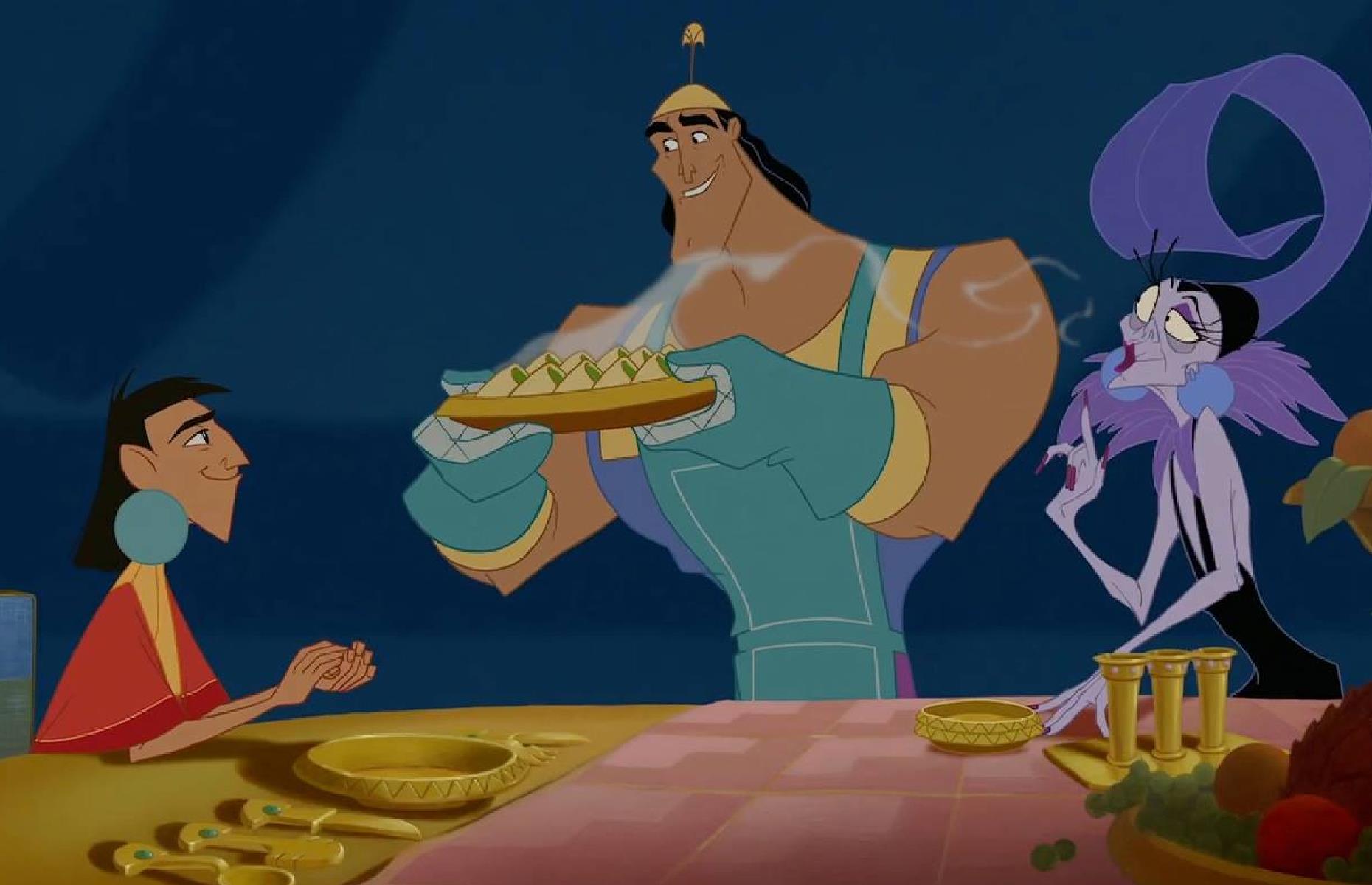 13. Spinach puffs, The Emperor's New Groove