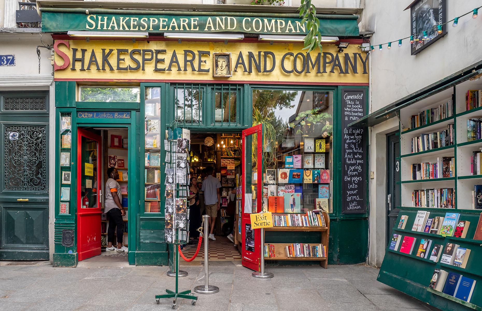 4. Shakespeare and Company, Paris, France