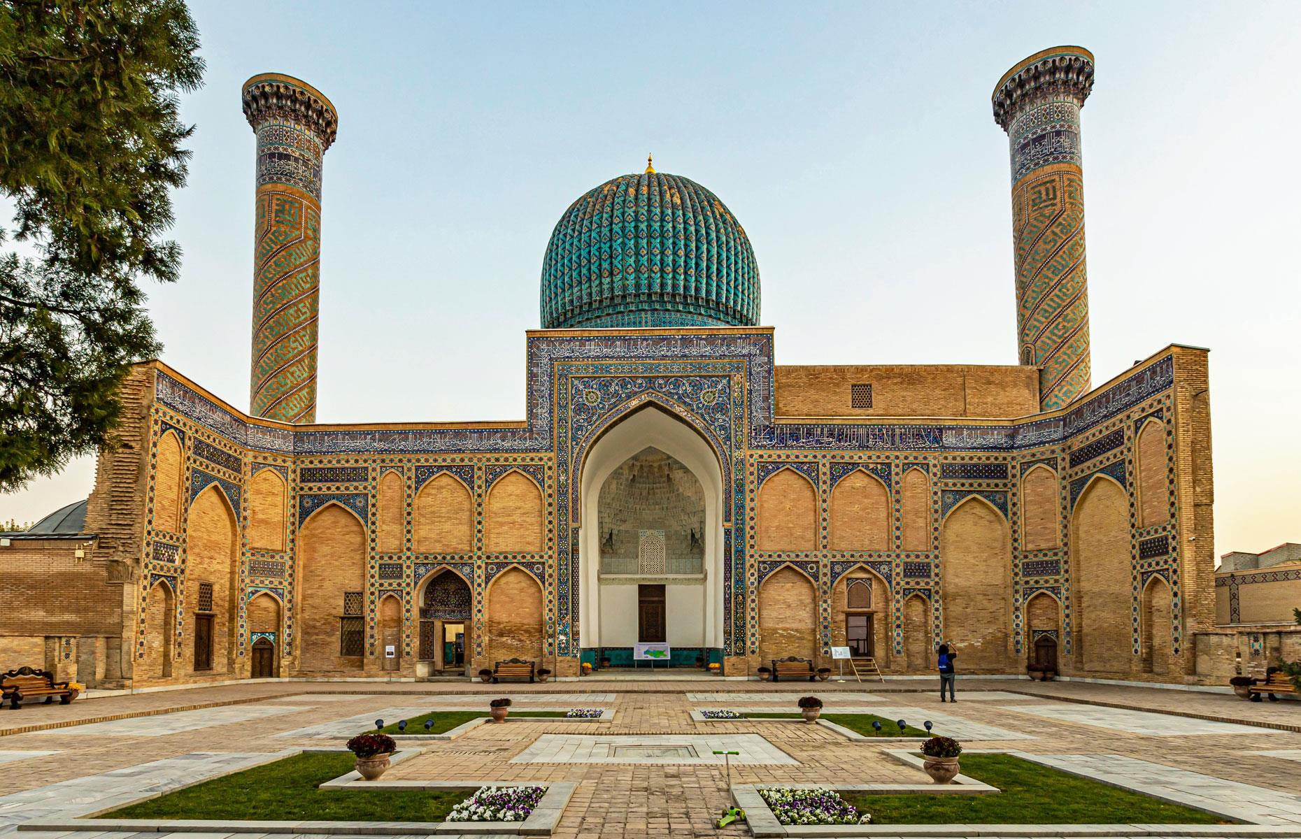Die Vorlage: Gur-Emir-Mausoleum, Usbekistan