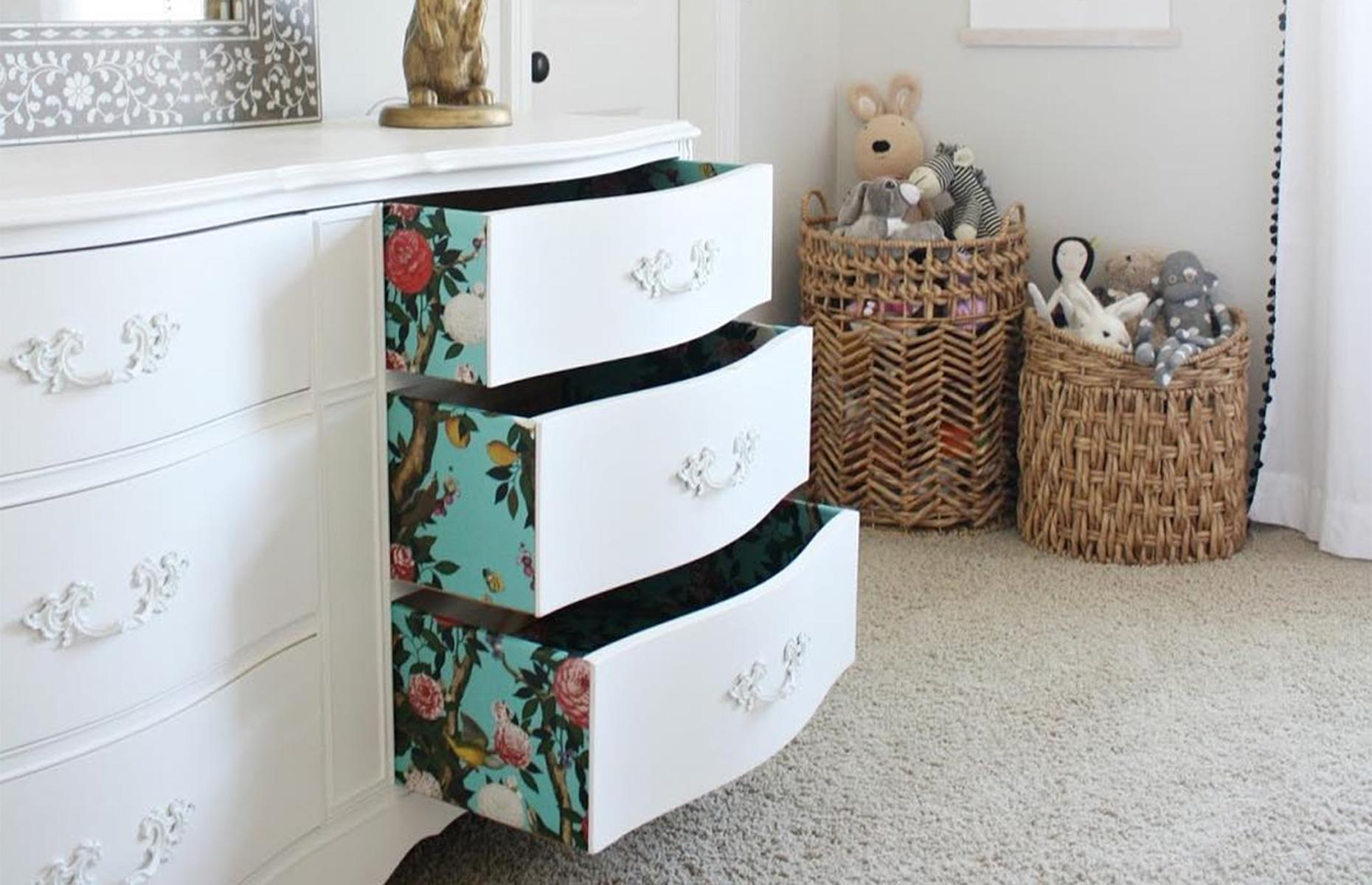 Perk up a chest of drawers