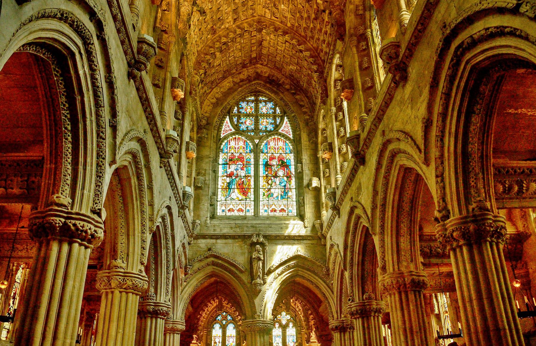 Mysterious Scottish chapel