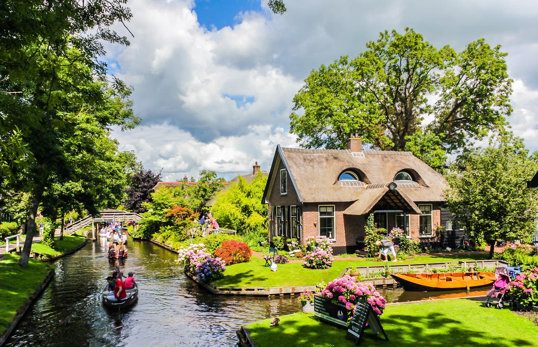 Giethoorn, Overijssel, the Netherlands
