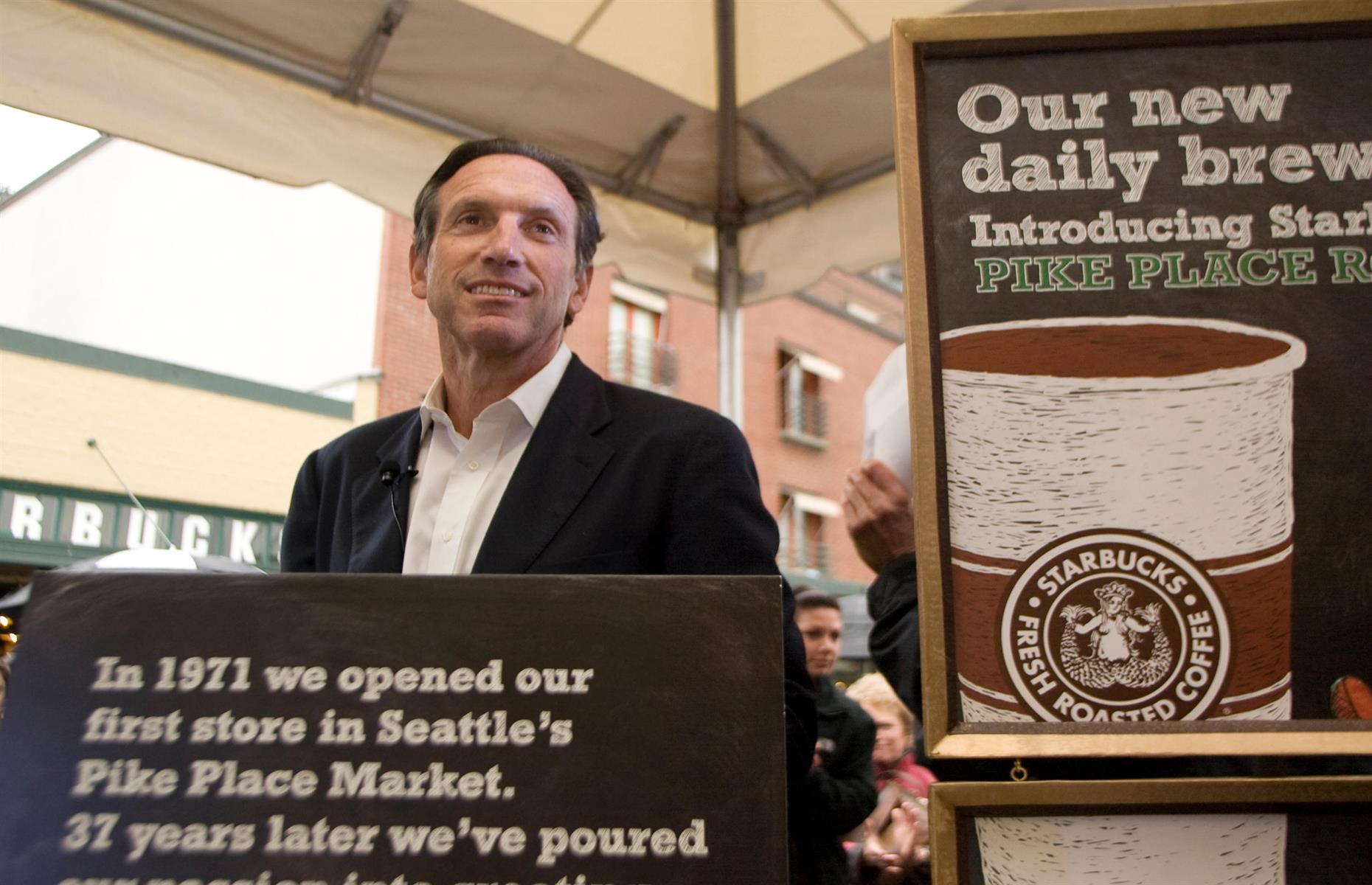 Howard Schultz: $2.9 billion (£2.3bn)