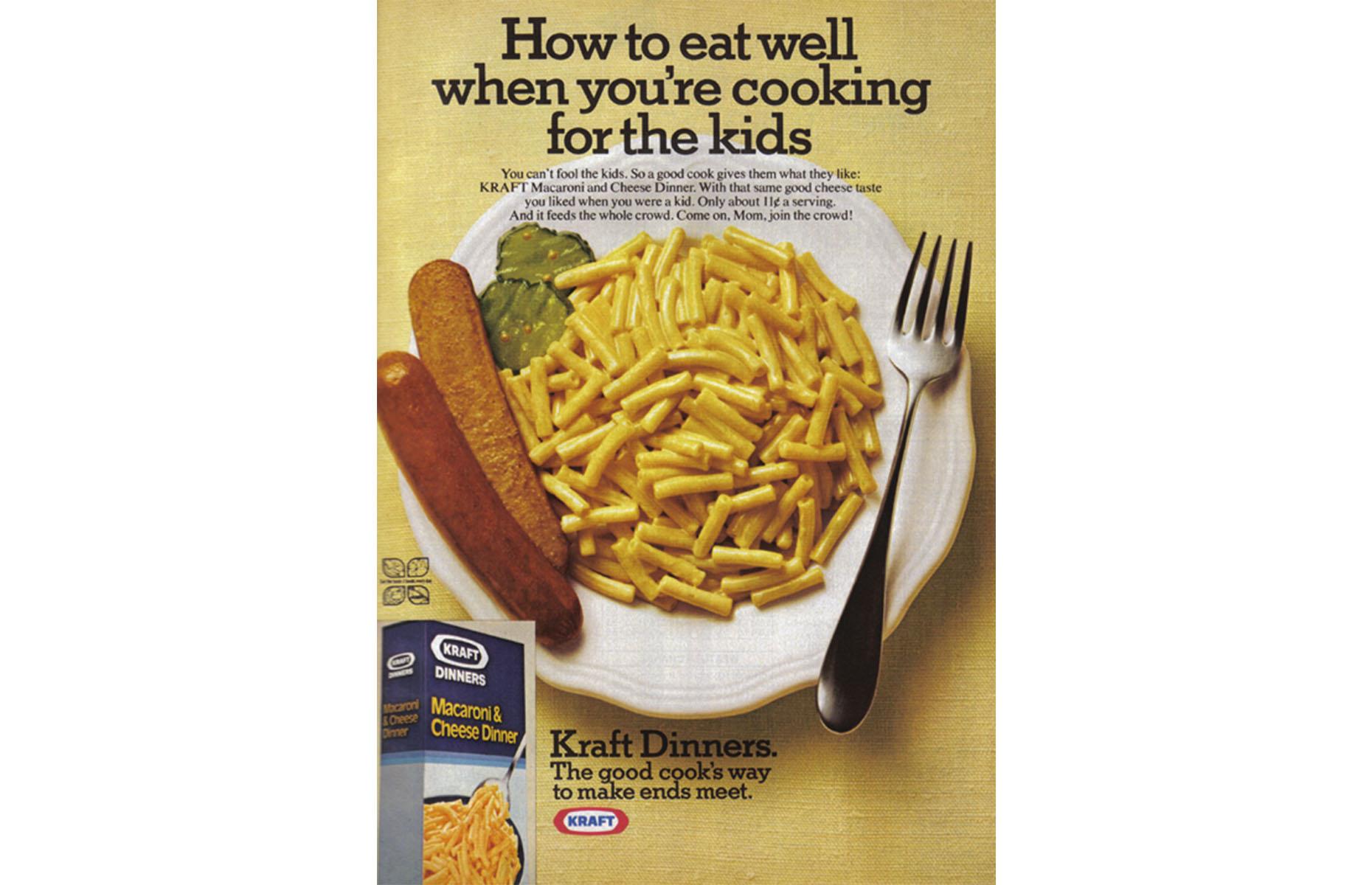 1970s: Kraft Macaroni & Cheese