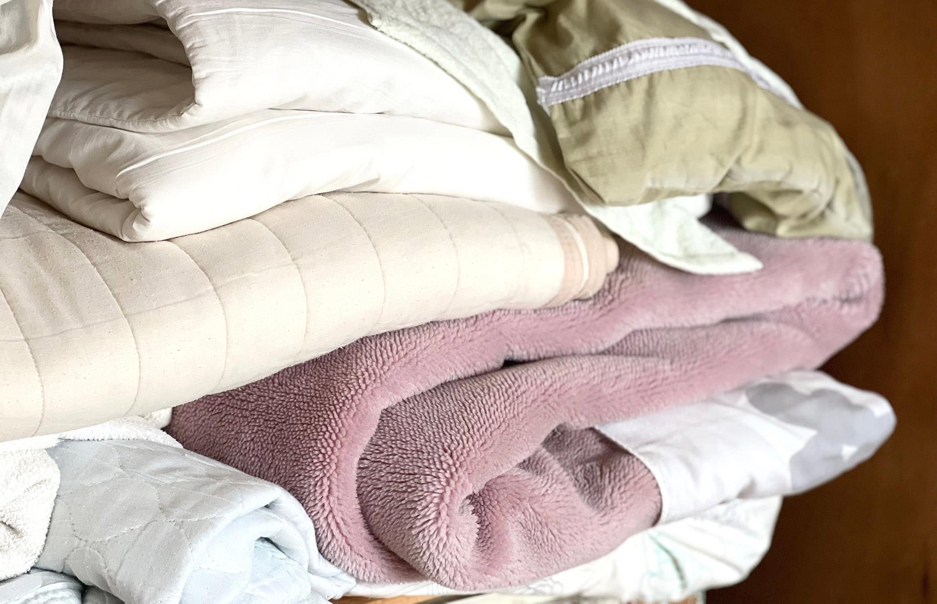 What you can take to the tip: soft furnishings