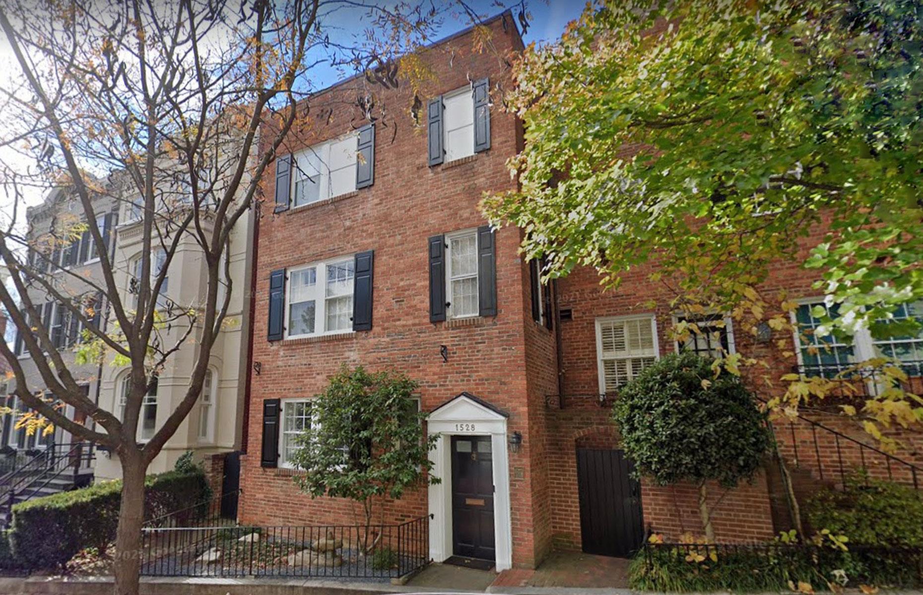 JFK’s red-brick terraced house in Washington, DC