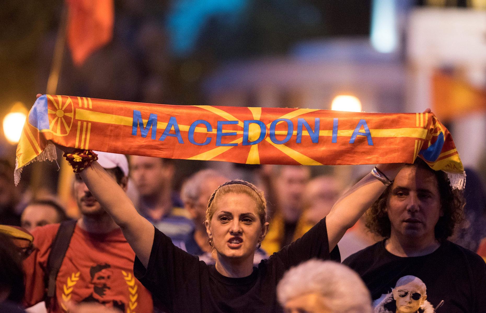 Macedonia to North Macedonia