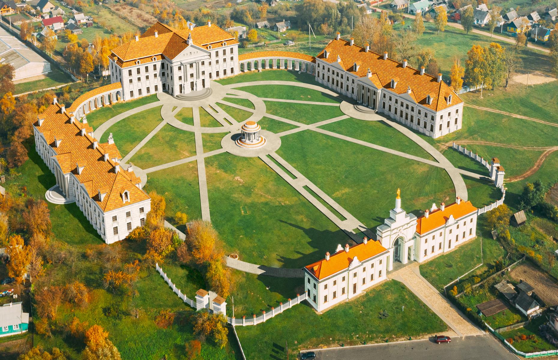 After: Ruzhany Palace, Belarus
