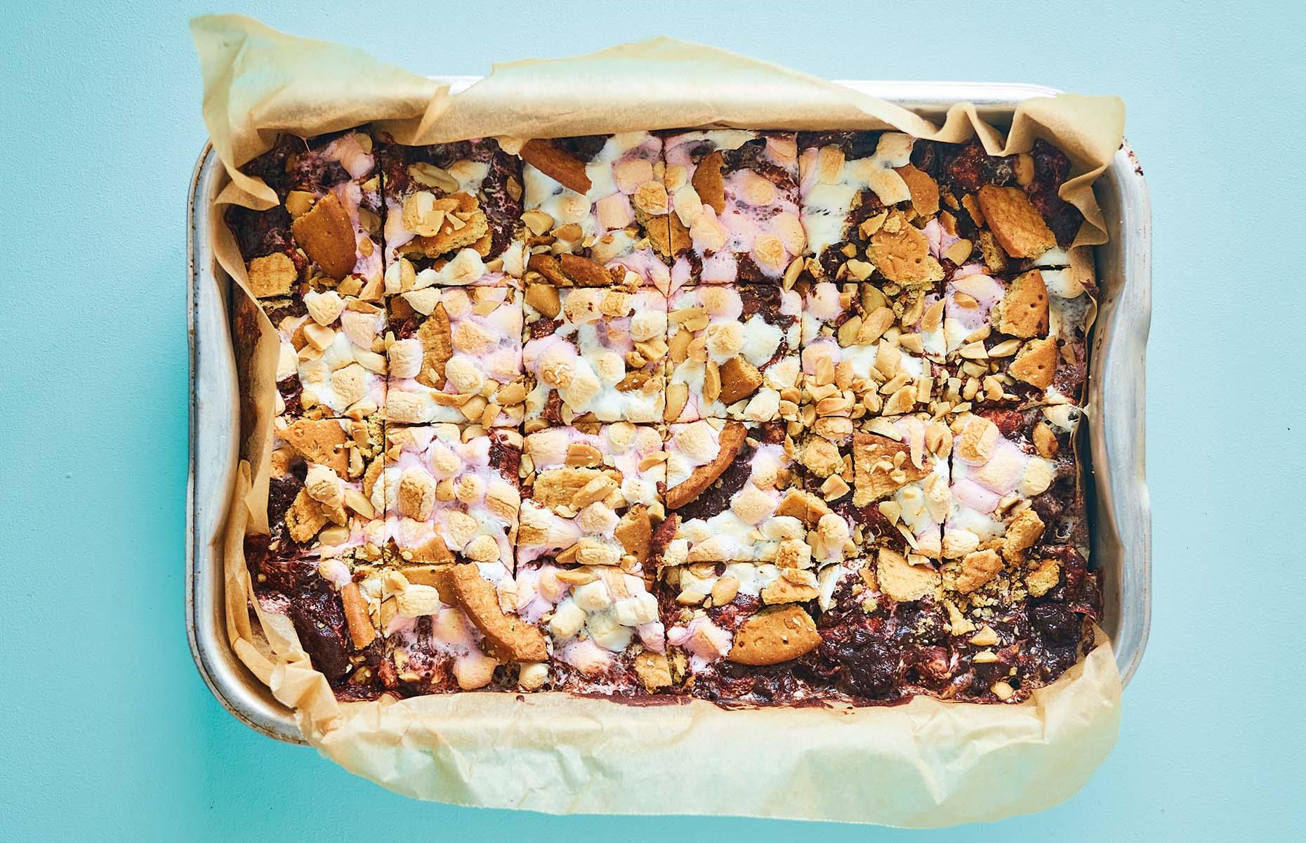 S'mores rocky road