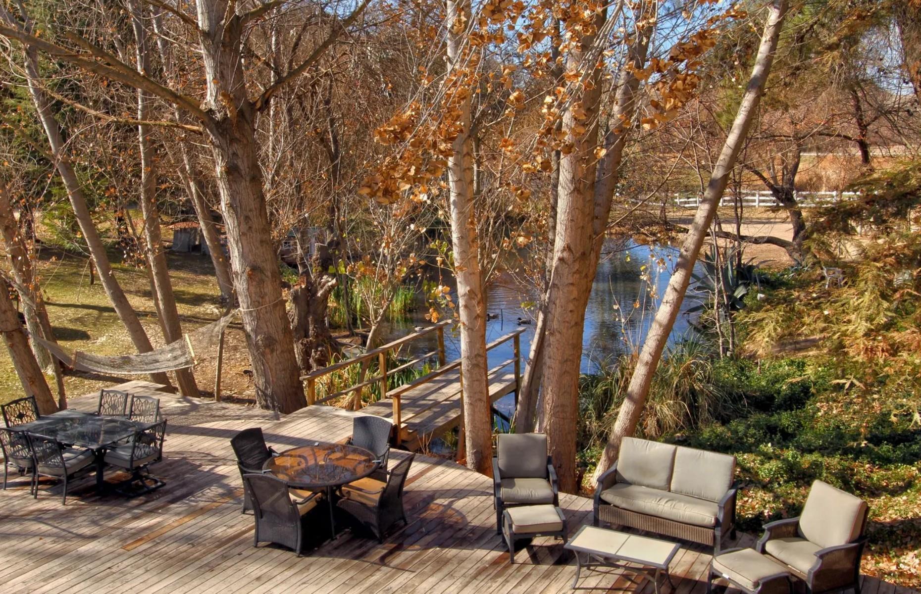 Debbie Reynolds and Carrie Fisher's family ranch, California, USA 